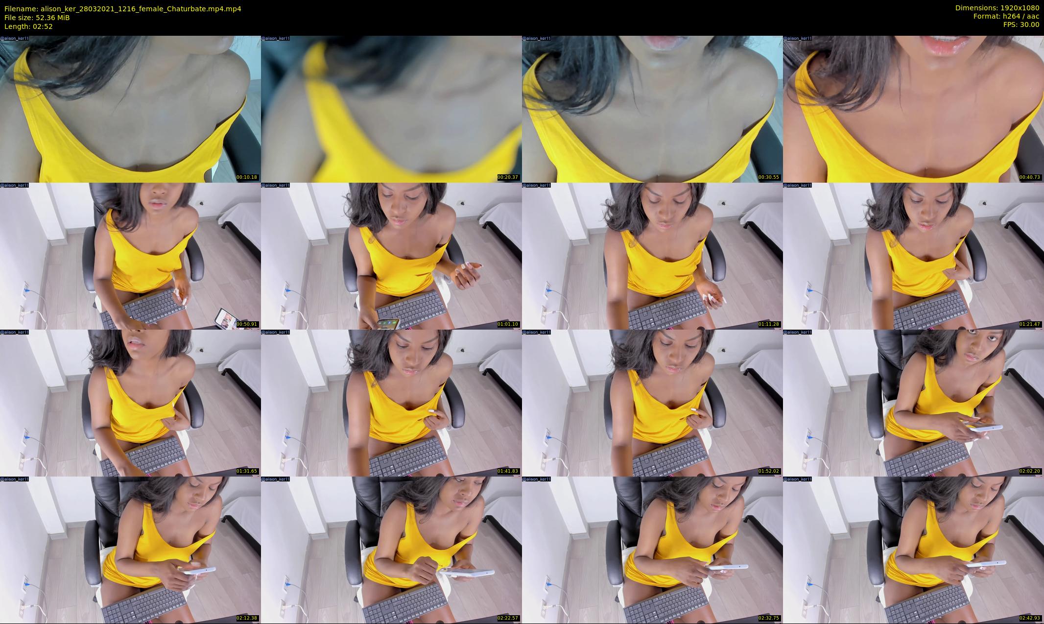 alison_ker — 3 minute Chaturbate female cam show recording, 1080p, Mar 28, 2021