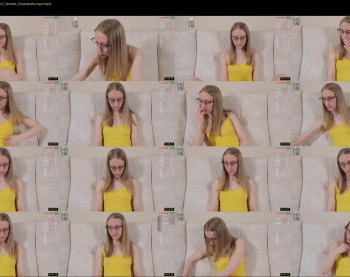 angeellina — 5 minute Chaturbate female cam show recording, 1080p, Mar 28, 2021