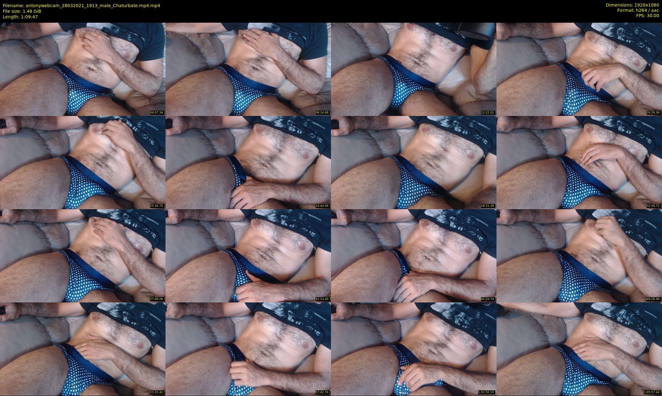 antonywebcam — 70 minute Chaturbate male cam show recording, 1080p, Mar 28, 2021