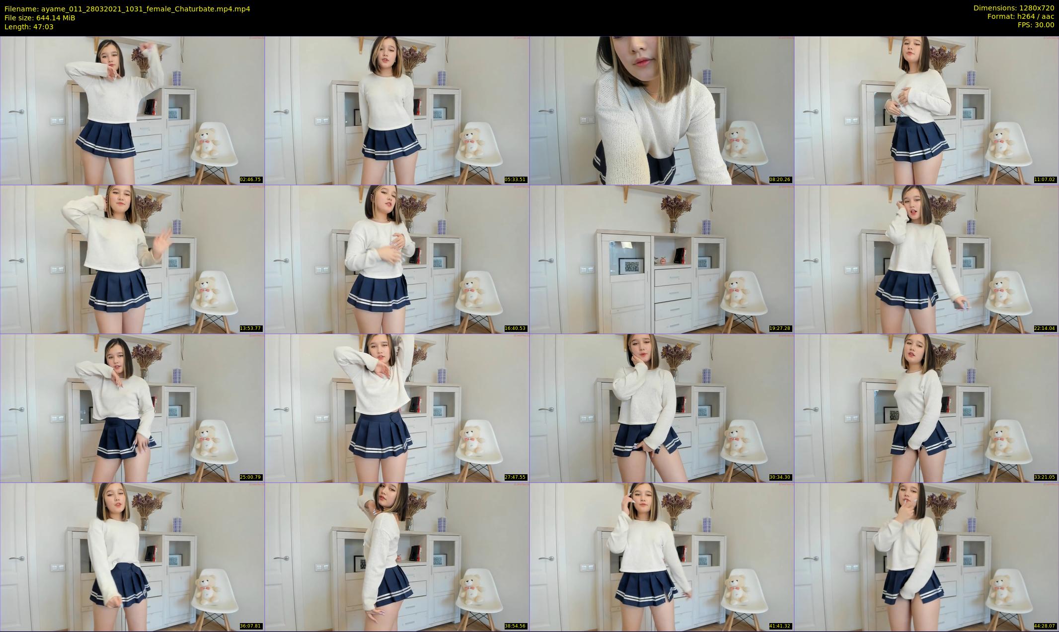 ayame_011 — 48 minute Chaturbate female cam show recording, 720p, Mar 28, 2021
