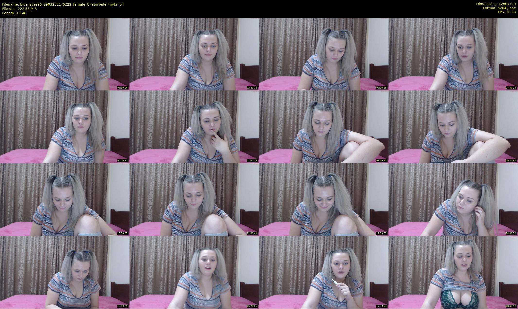 blue_eyes96 — 20 minute Chaturbate female cam show recording, 720p, Mar 29, 2021