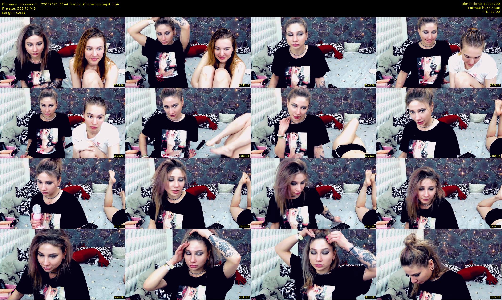 boooooom_ — 33 minute Chaturbate female cam show recording, 720p, Mar 22, 2021