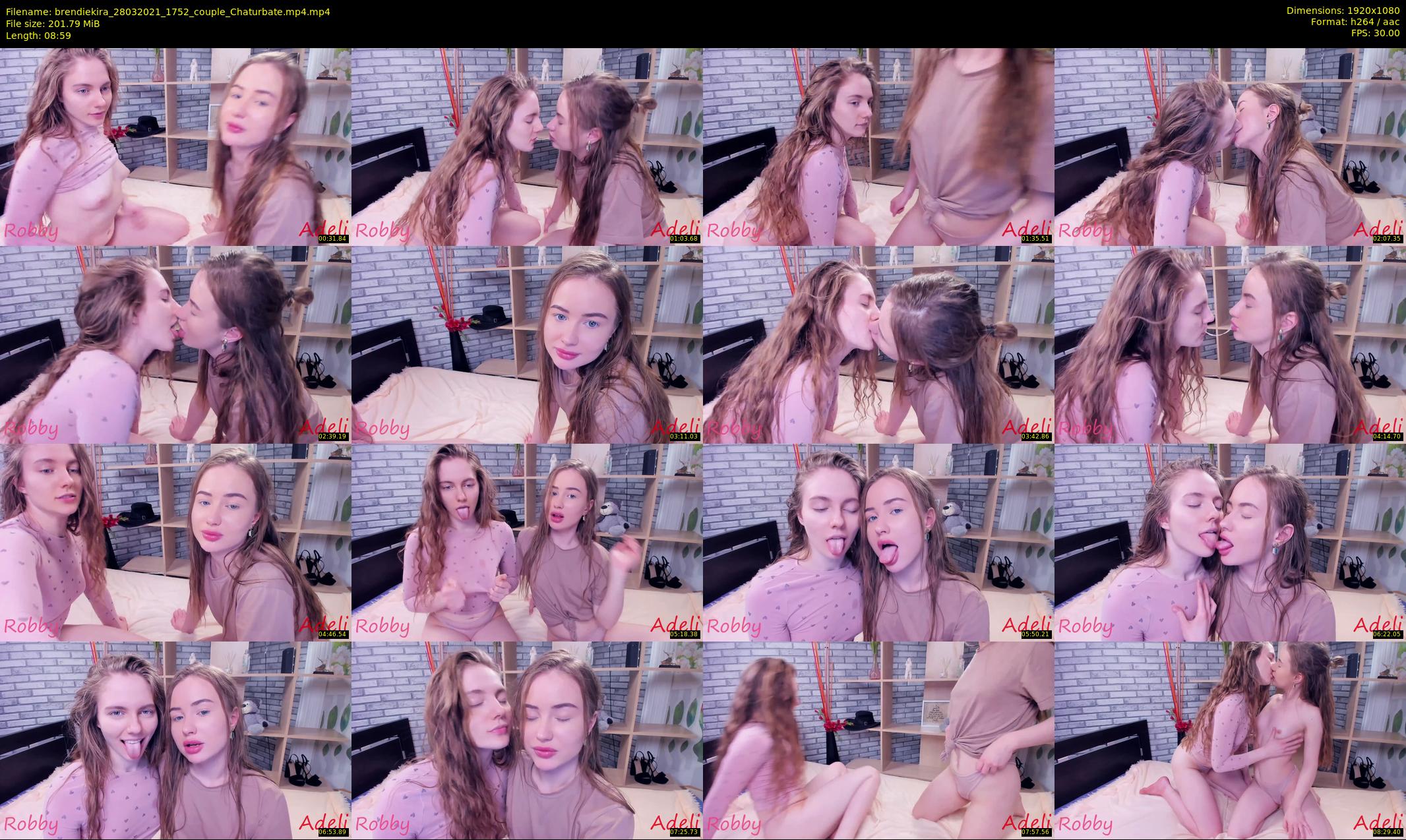 brendiekira — 9 minute Chaturbate couple cam show recording, 1080p, Mar 28, 2021