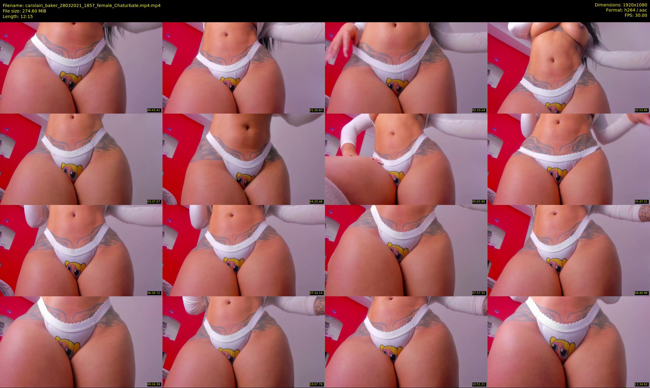 carolain_baker — 13 minute Chaturbate female cam show recording, 1080p, Mar 28, 2021