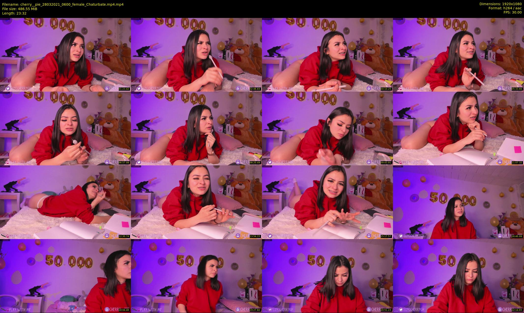 cherry__pie — 24 minute Chaturbate female cam show recording, 1080p, Mar 28, 2021