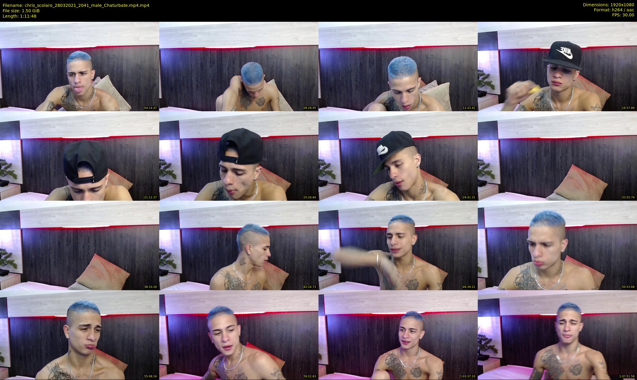 chris_scolaro — 72 minute Chaturbate male cam show recording, 1080p, Mar 28, 2021