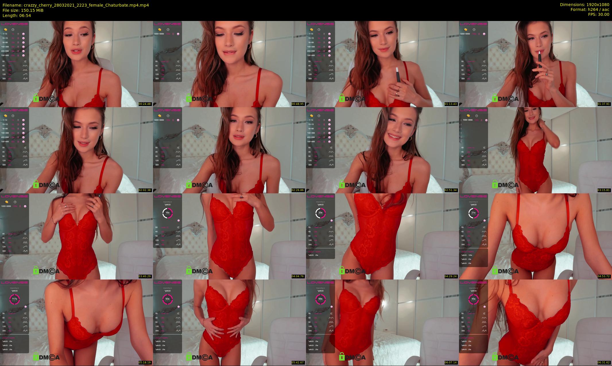 crazzy_cherry — 7 minute Chaturbate female cam show recording, 1080p, Mar 28, 2021
