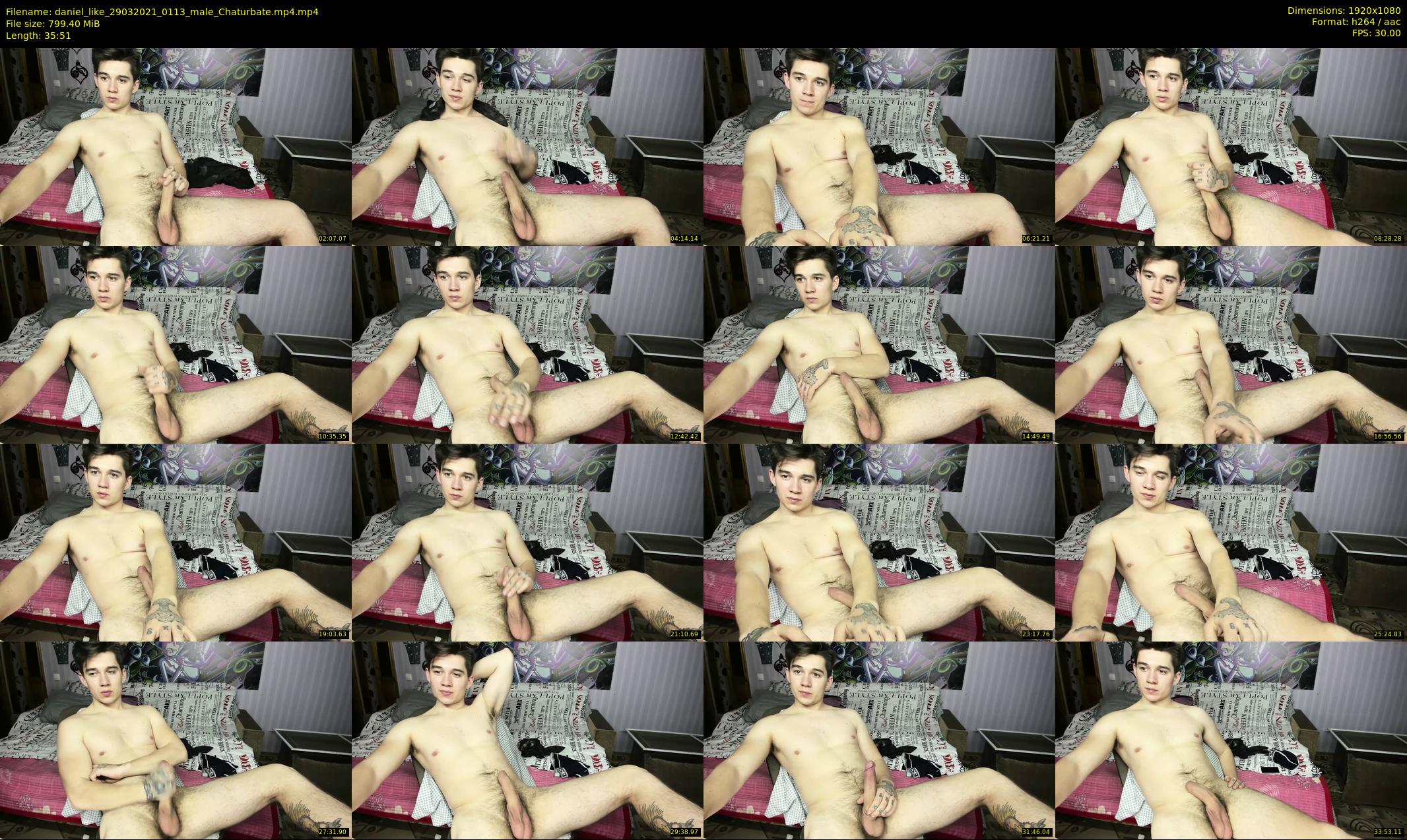 daniel_like — 36 minute Chaturbate male cam show recording, 1080p, Mar 29, 2021