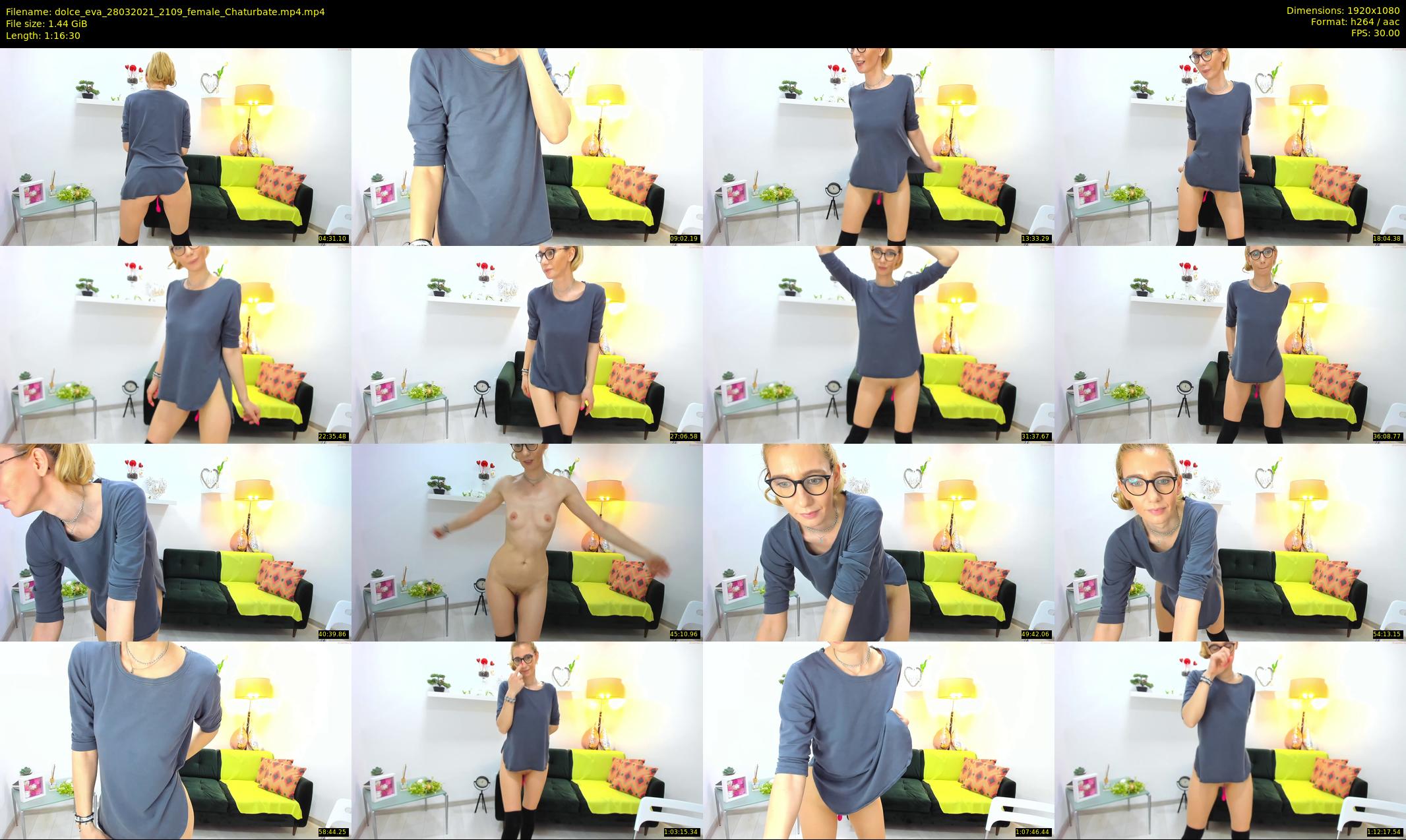 dolce_eva — 77 minute Chaturbate female cam show recording, 1080p, Mar 28, 2021