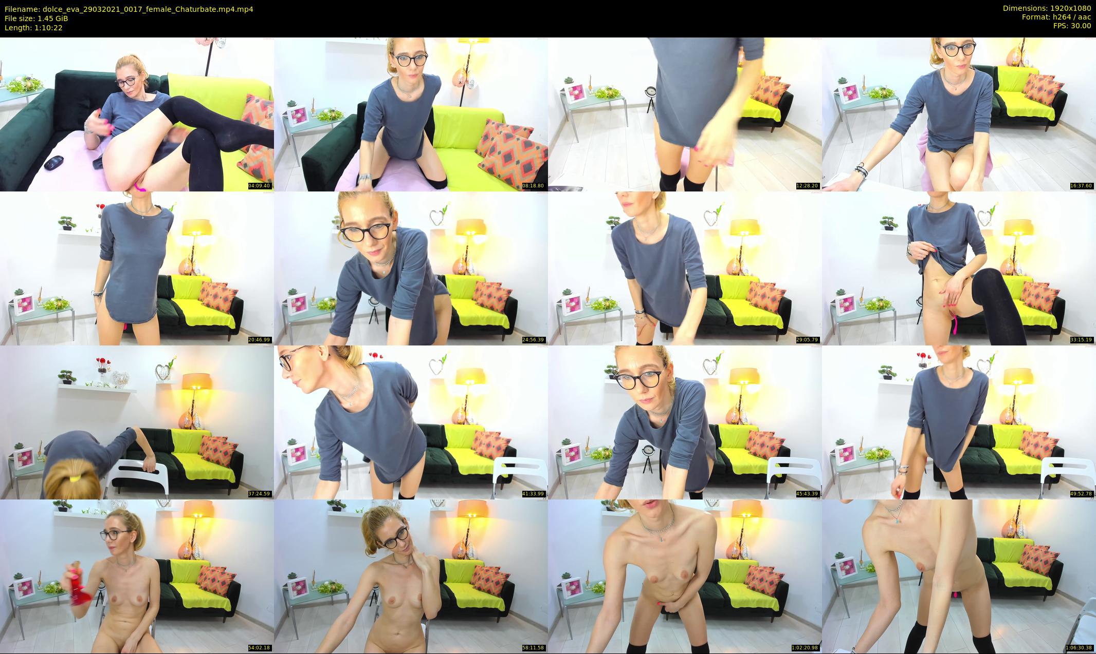 dolce_eva — 71 minute Chaturbate female cam show recording, 1080p, Mar 29, 2021