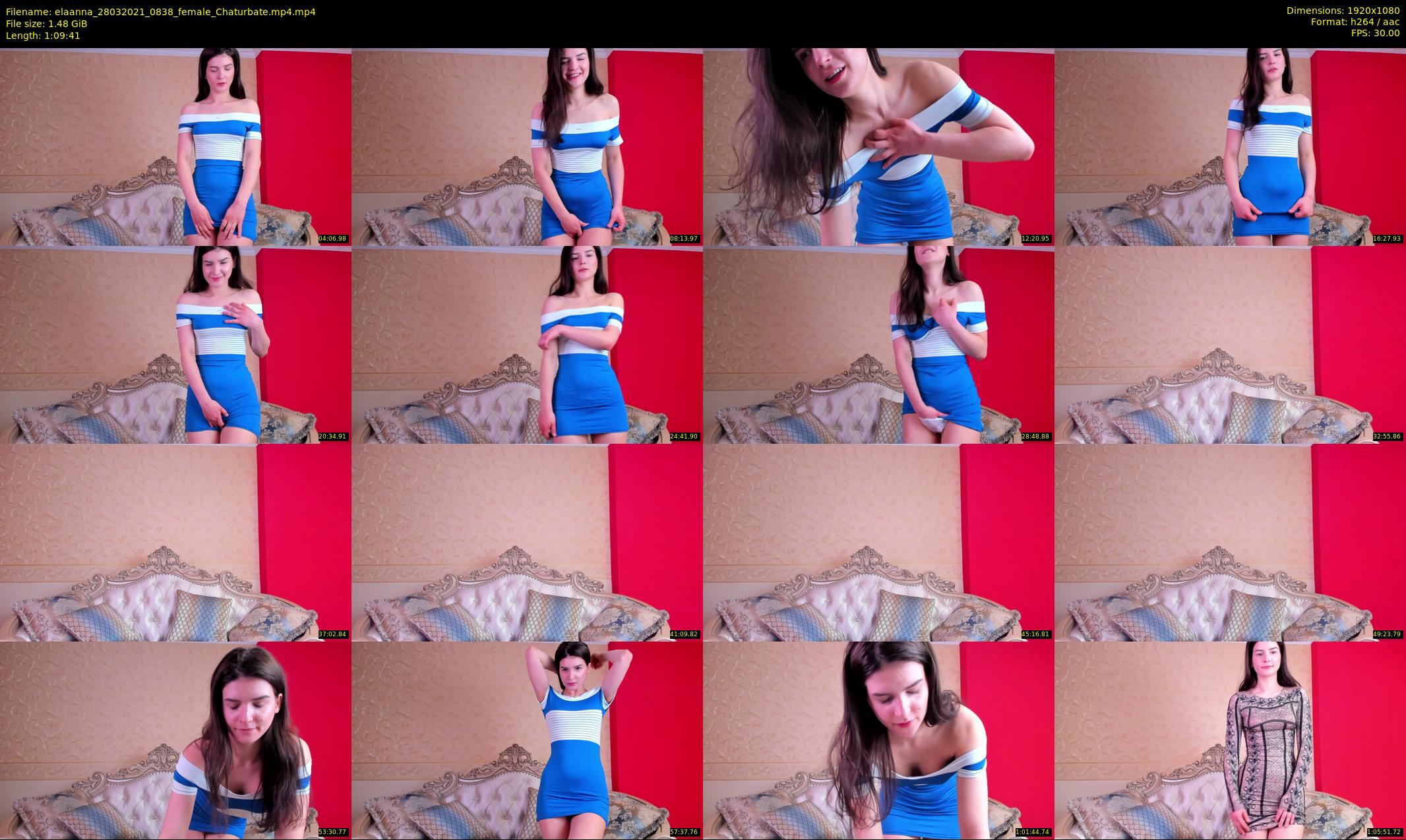 elaanna — 70 minute Chaturbate female cam show recording, 1080p, Mar 28, 2021