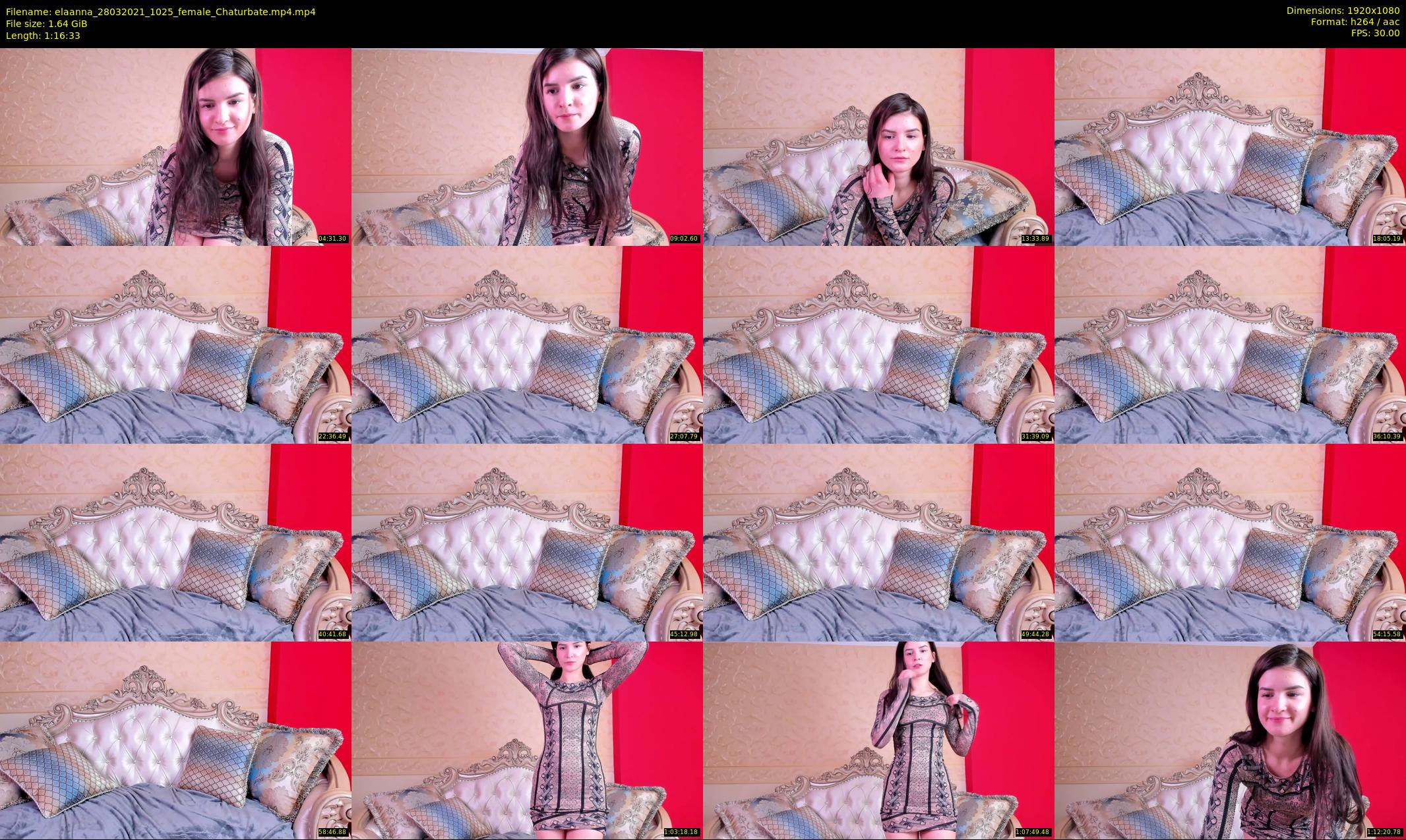elaanna — 77 minute Chaturbate female cam show recording, 1080p, Mar 28, 2021