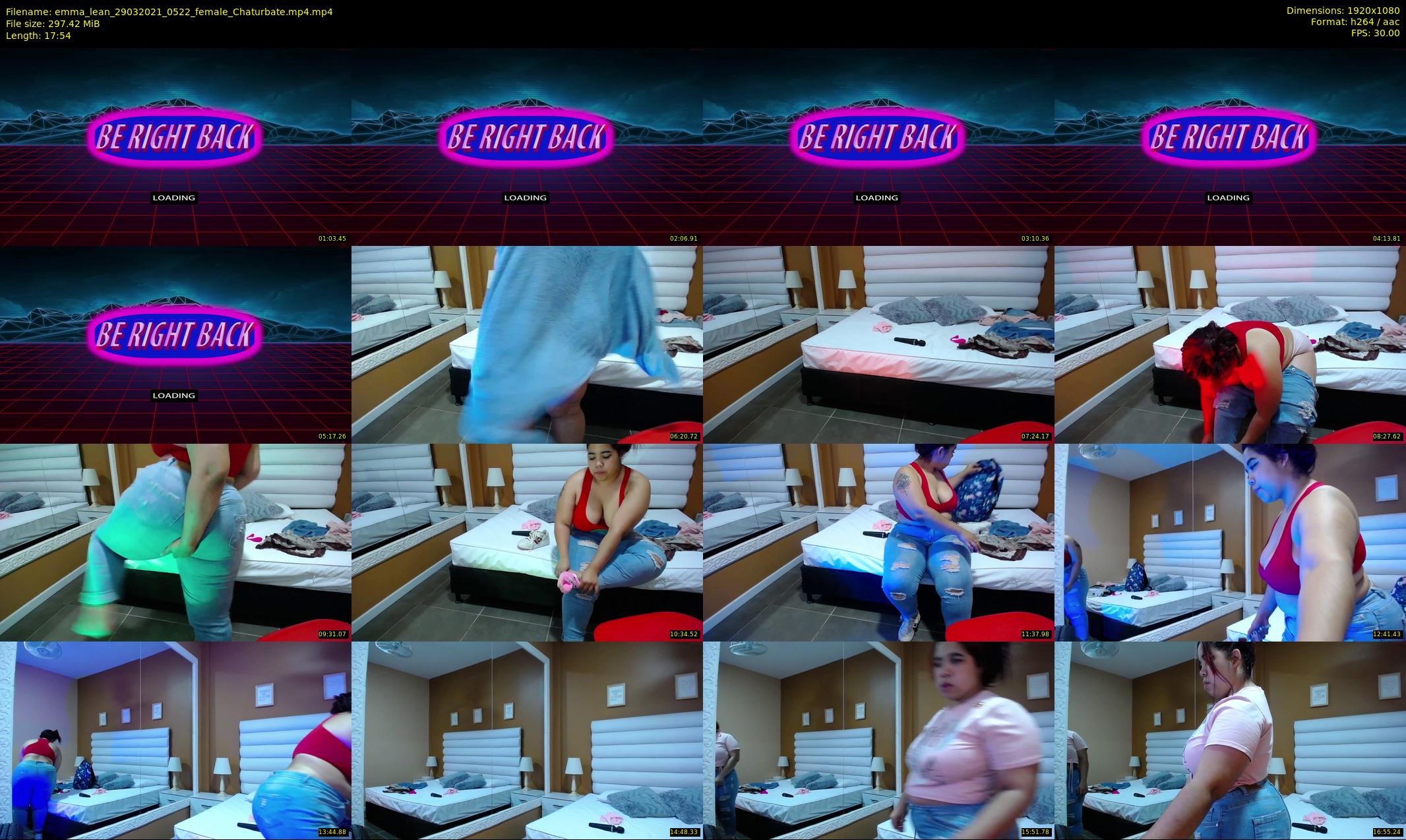 emma_lean — 18 minute Chaturbate female cam show recording, 1080p, Mar 29, 2021