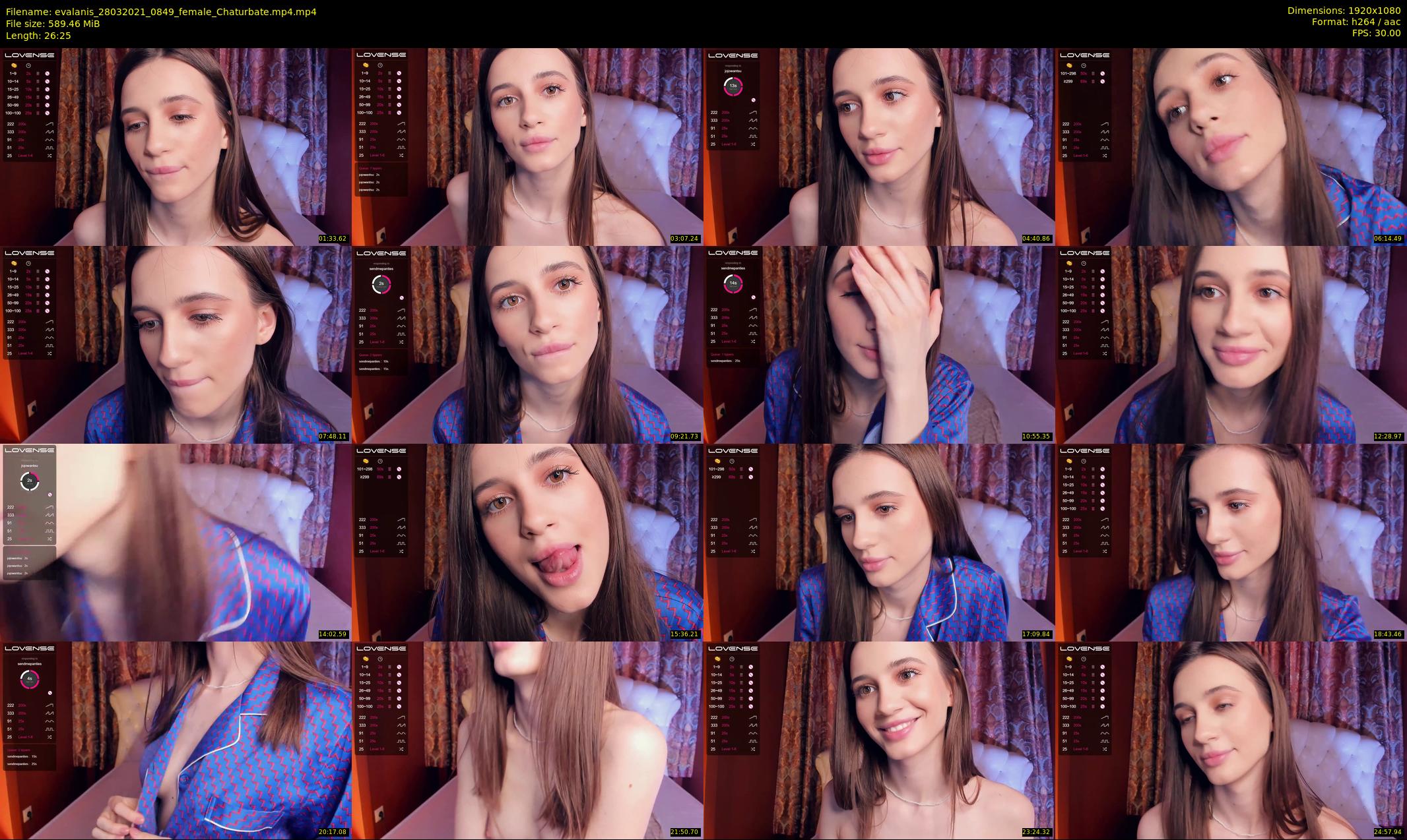 evalanis — 27 minute Chaturbate couple cam show recording, 1080p, Mar 28, 2021