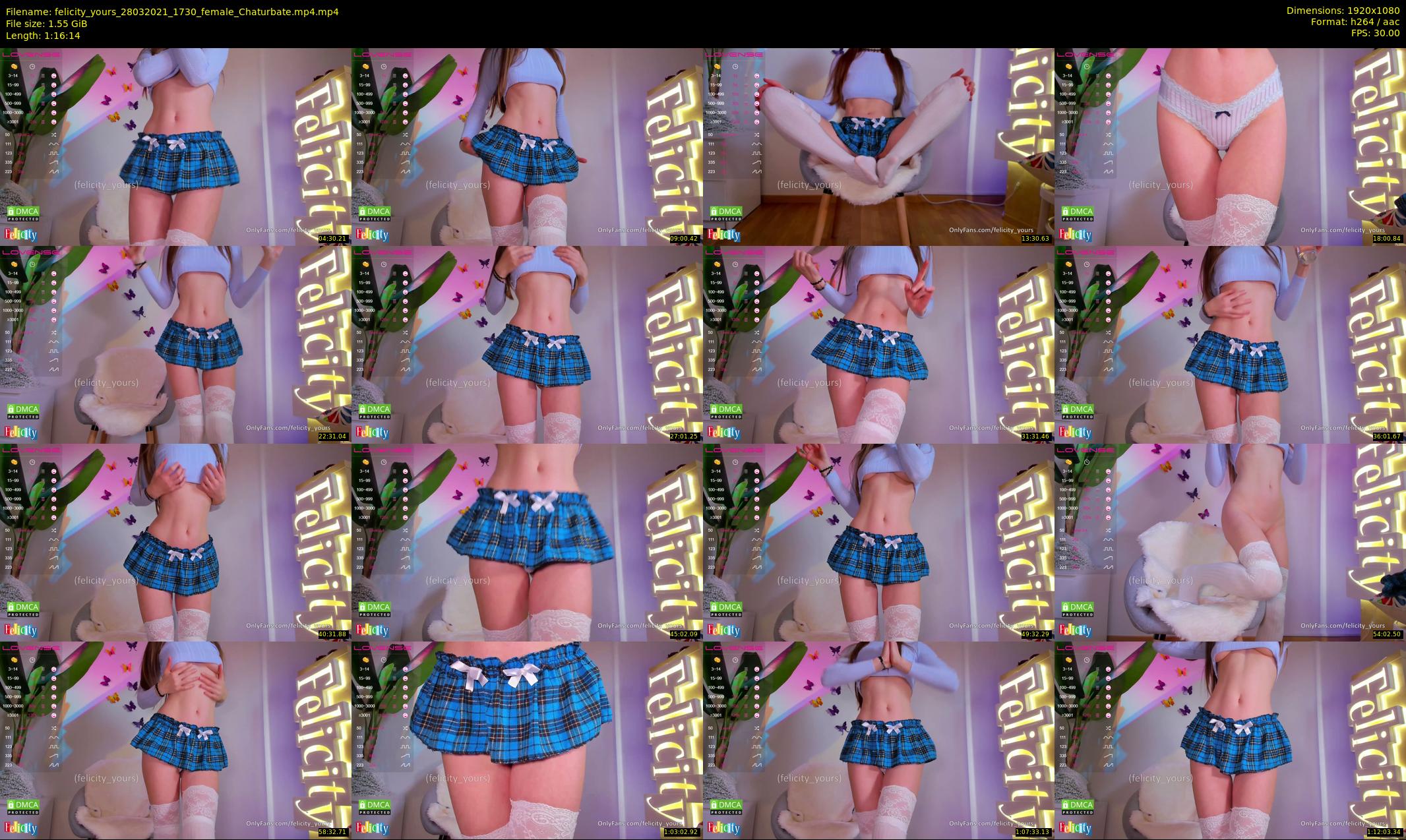 felicity_yours — 77 minute Chaturbate female cam show recording, 1080p, Mar 28, 2021