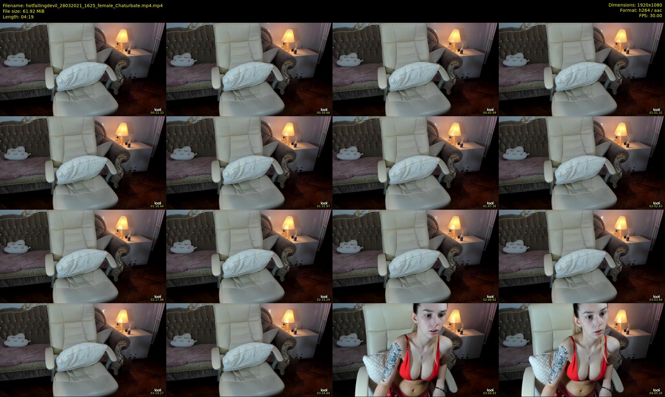 hotfallingdevil — 5 minute Chaturbate female cam show recording, 1080p, Mar 28, 2021