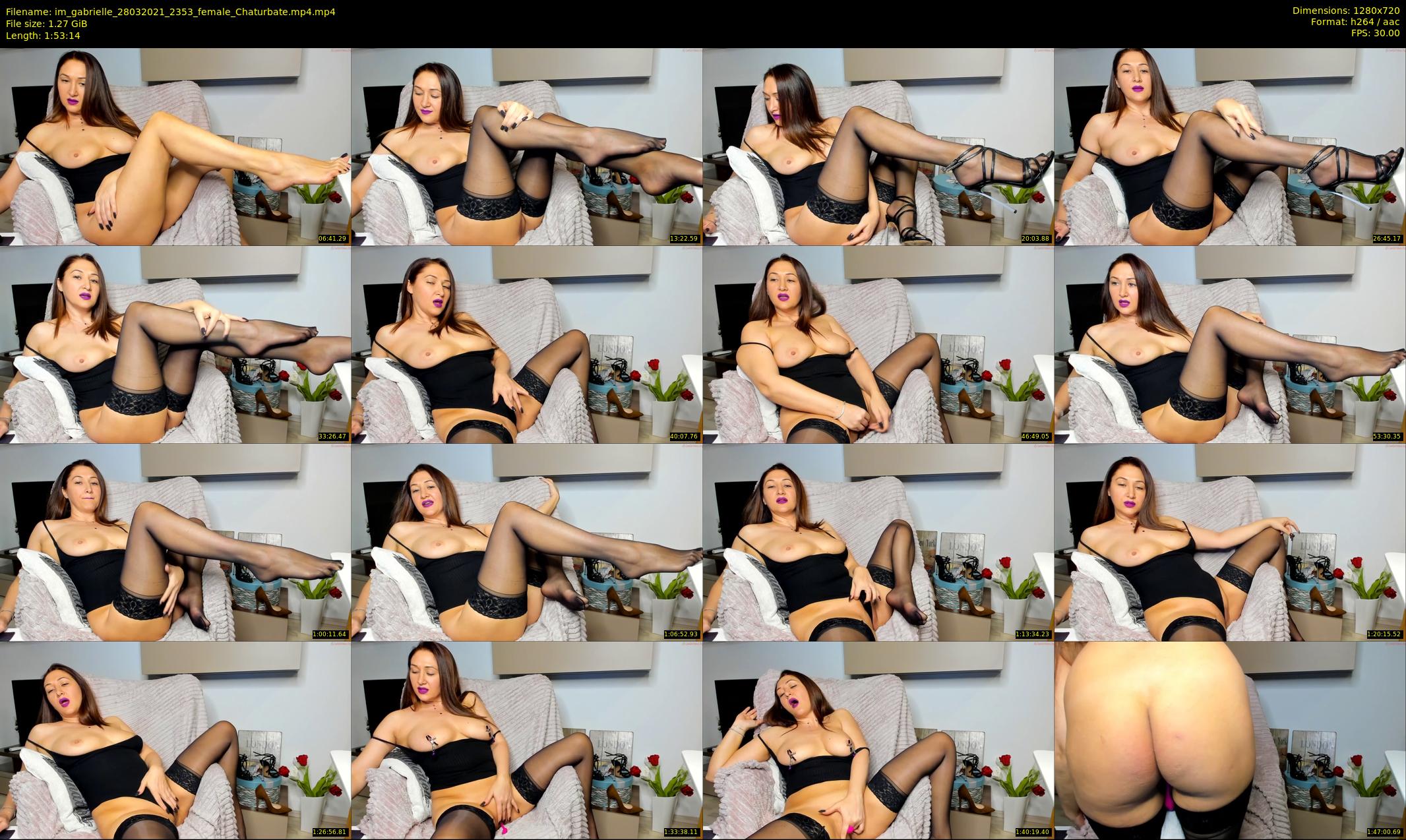 im_gabrielle — 114 minute Chaturbate female cam show recording, 720p, Mar 28, 2021