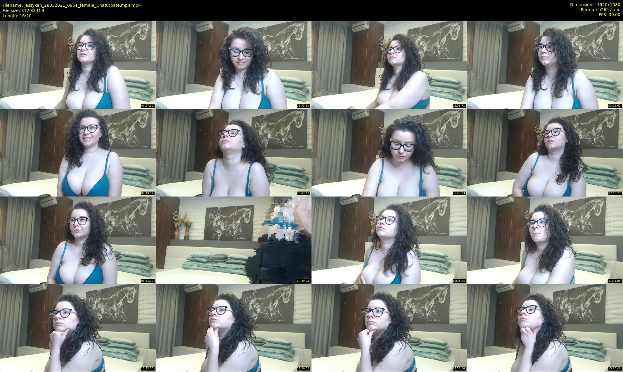jessykah — 17 minute Chaturbate female cam show recording, 1080p, Mar 28, 2021