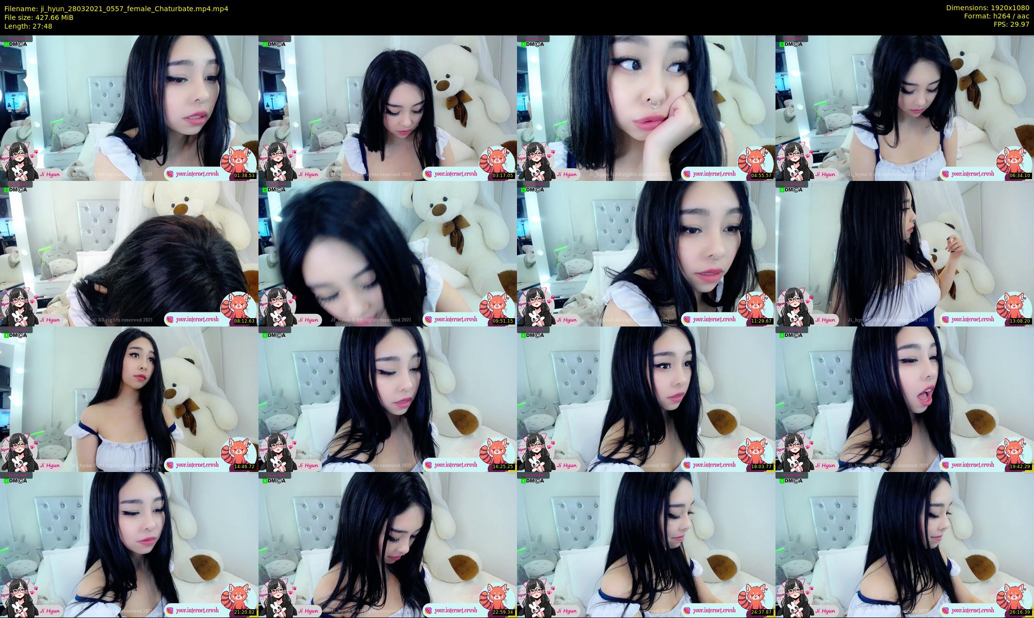 ji_hyun — 28 minute Chaturbate female cam show recording, 1080p, Mar 28, 2021