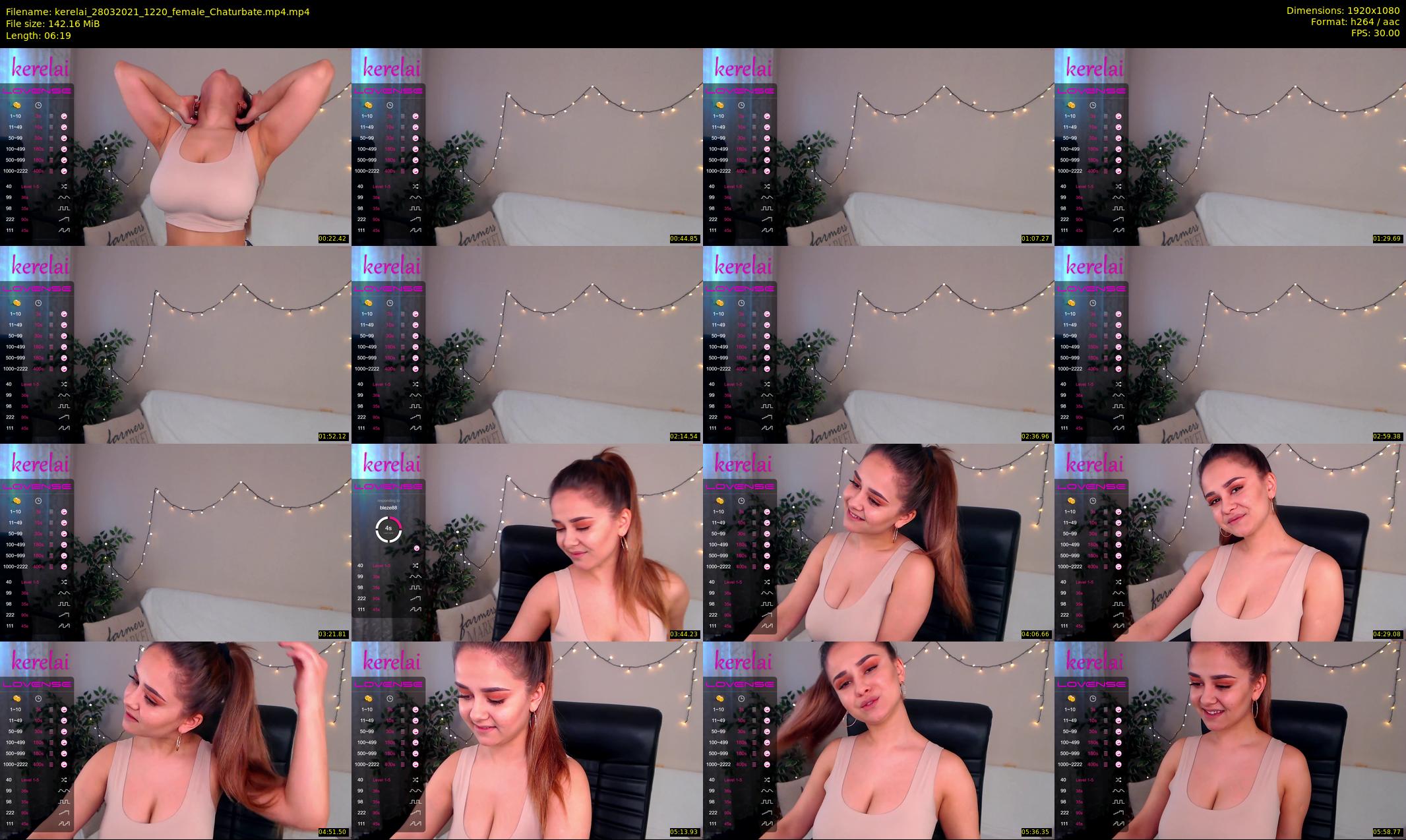 kerelai — 7 minute Chaturbate female cam show recording, 1080p, Mar 28, 2021