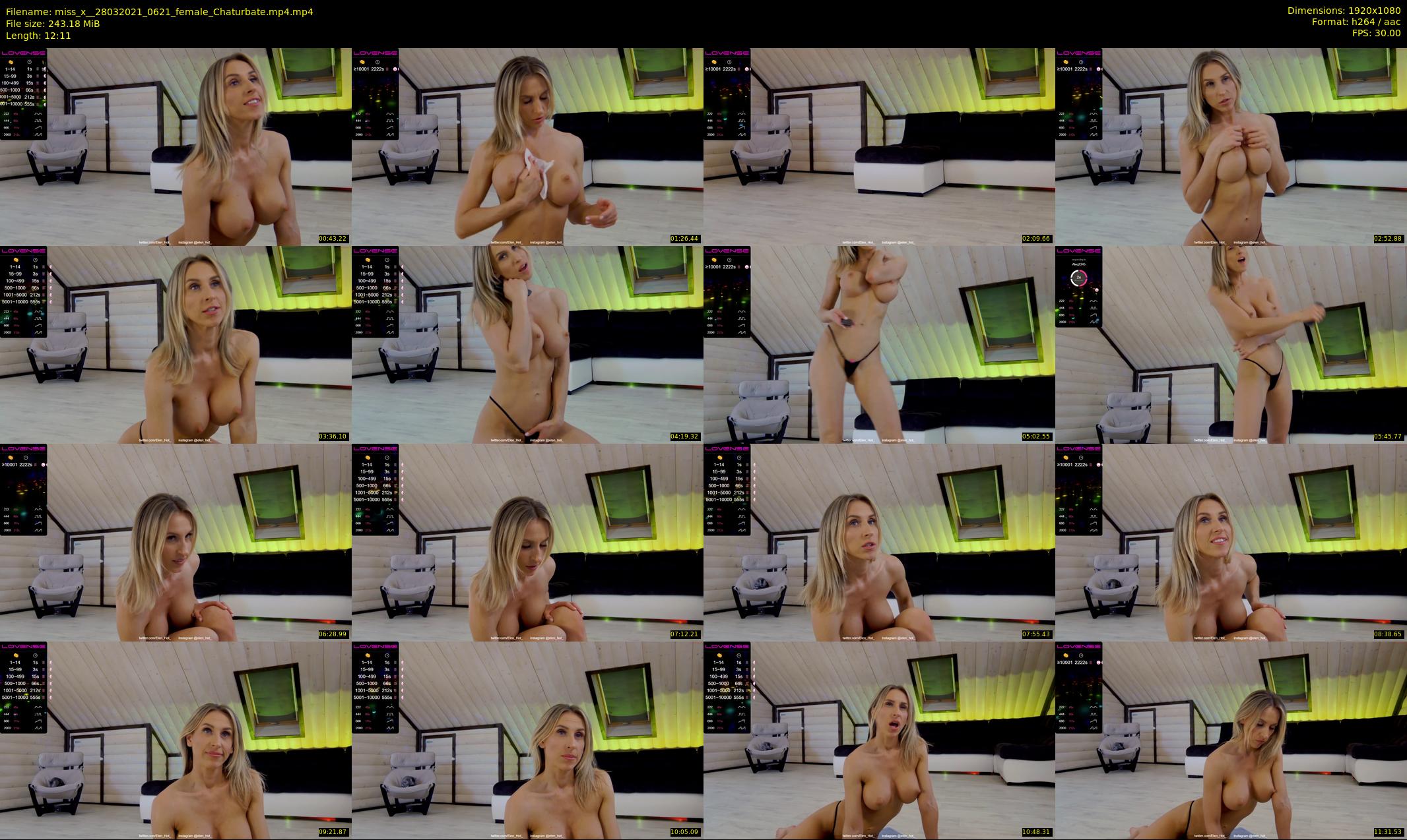 miss_x_ — 13 minute Chaturbate female cam show recording, 1080p, Mar 28, 2021