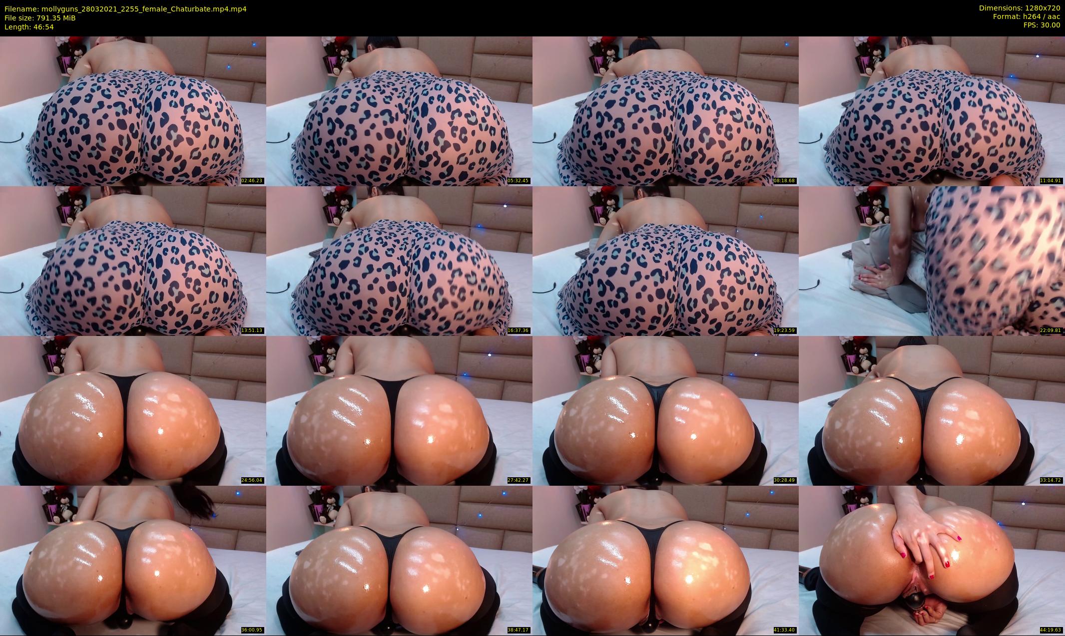 mollyguns — 47 minute Chaturbate female cam show recording, 720p, Mar 28, 2021
