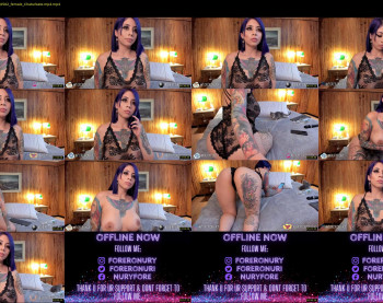 nuryforerogh — 40 minute Chaturbate female cam show recording, 1080p, Mar 29, 2021
