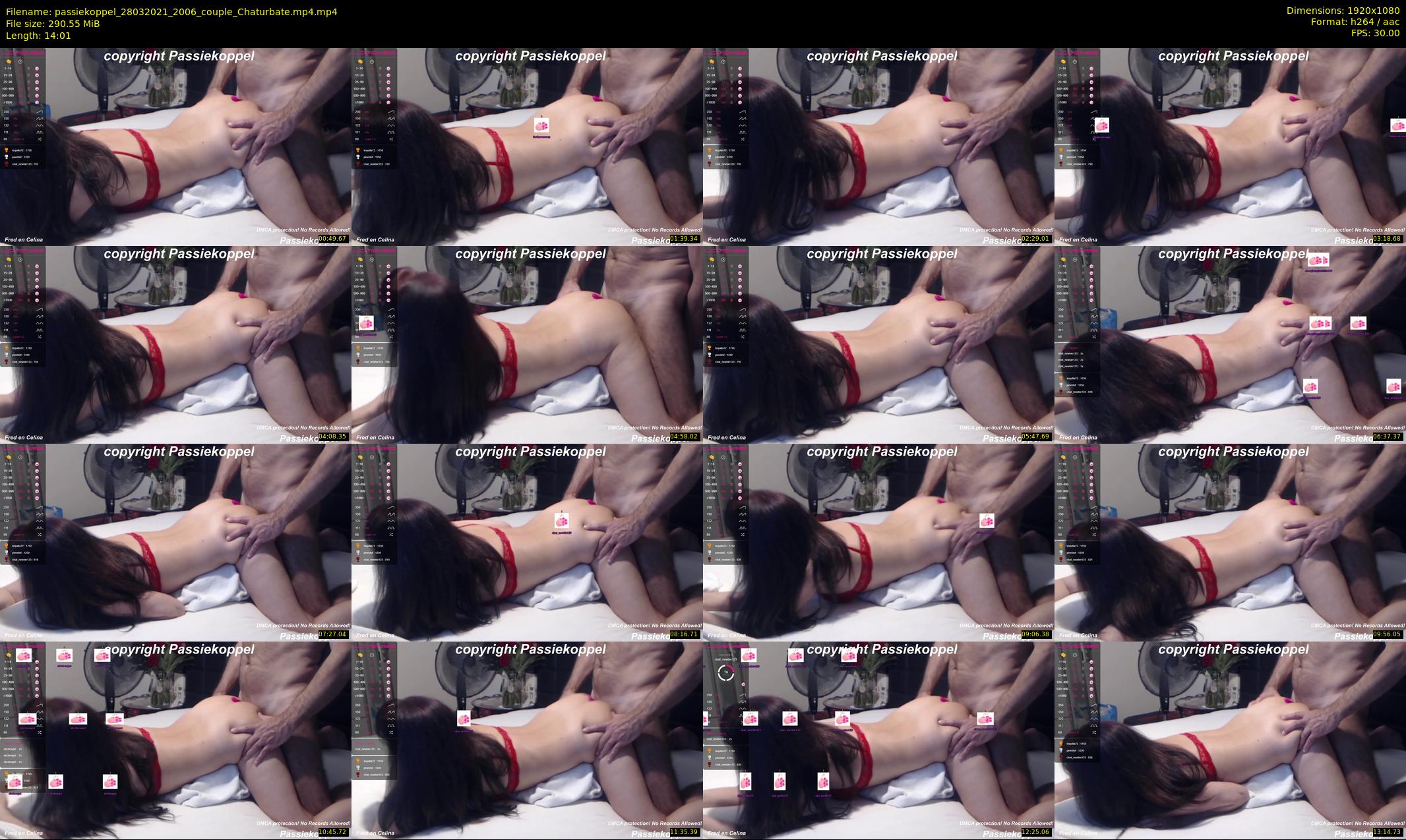 passiekoppel — 15 minute Chaturbate couple cam show recording, 1080p, Mar 28, 2021
