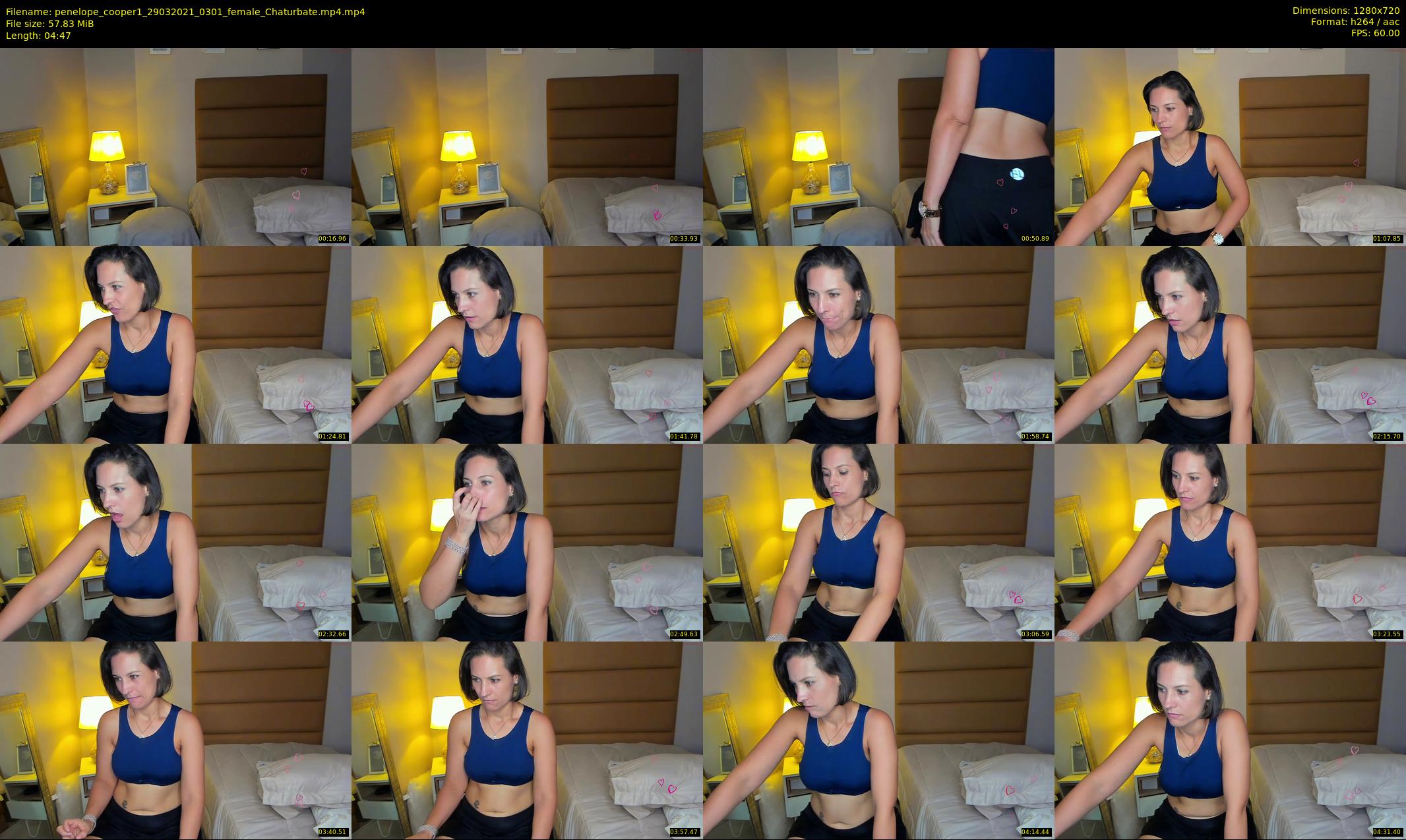 penelope_cooper1 — 5 minute Chaturbate female cam show recording, 720p, Mar 29, 2021
