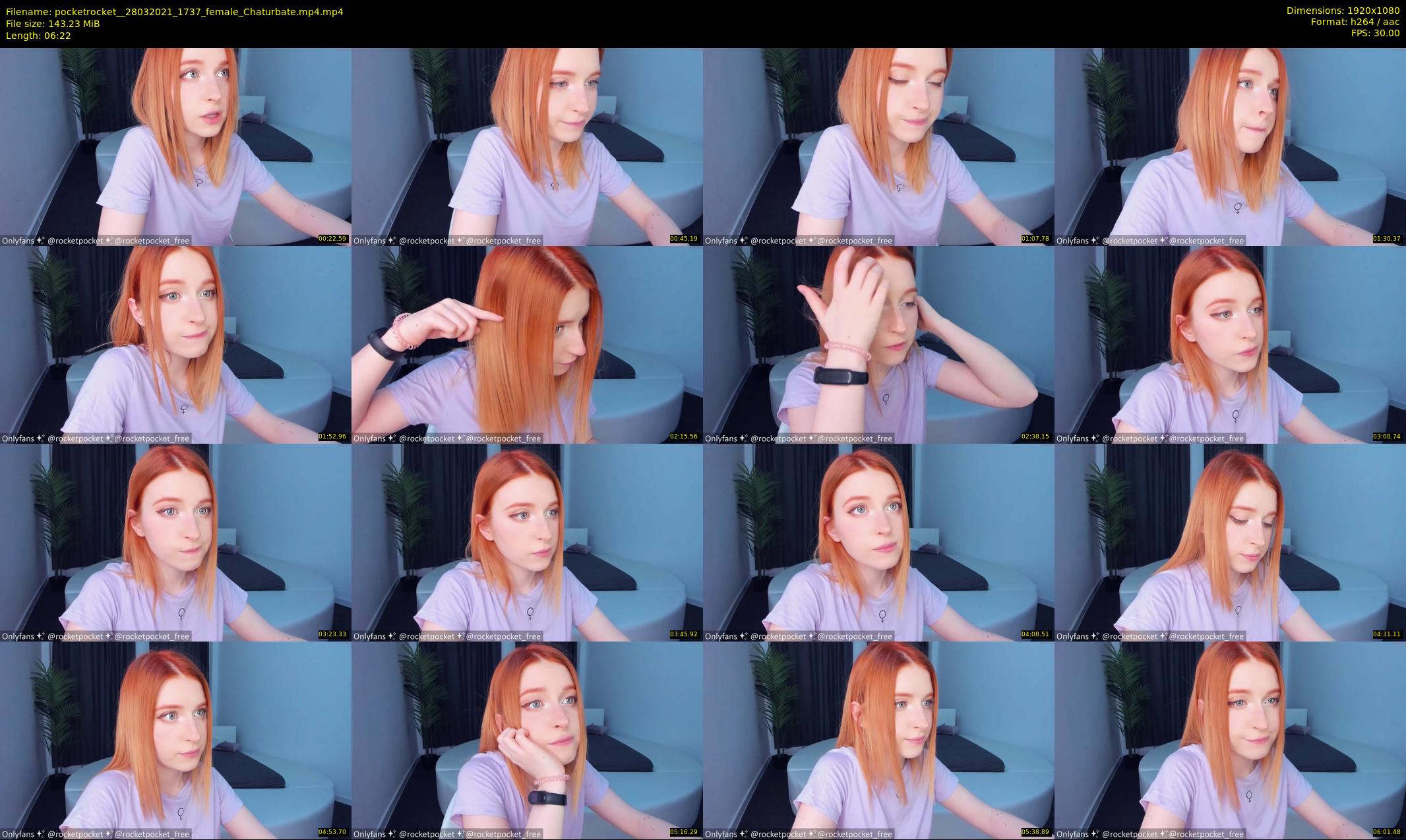 pocketrocket_ — 7 minute Chaturbate female cam show recording, 1080p, Mar 28, 2021