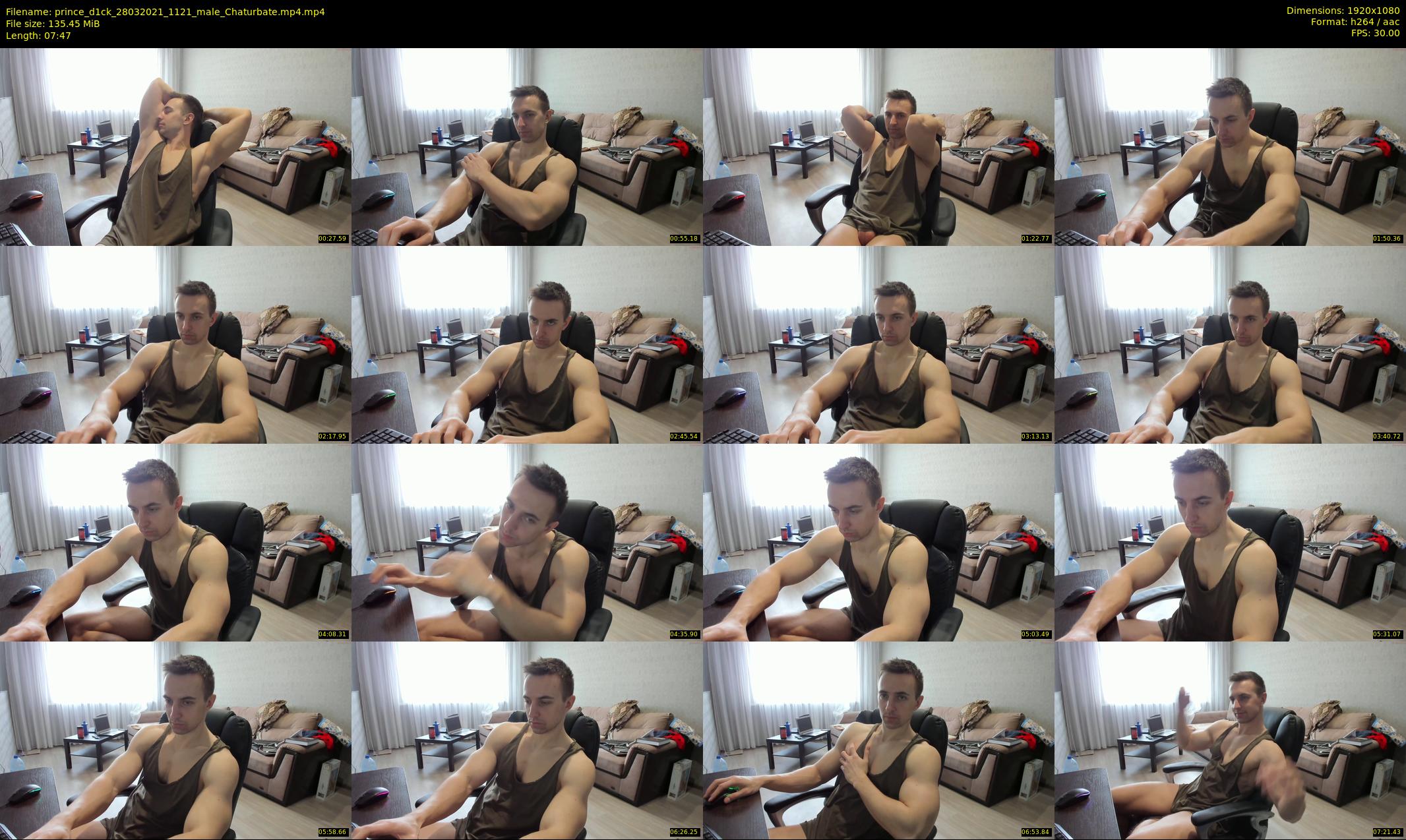 prince_d1ck — 8 minute Chaturbate male cam show recording, 1080p, Mar 28, 2021