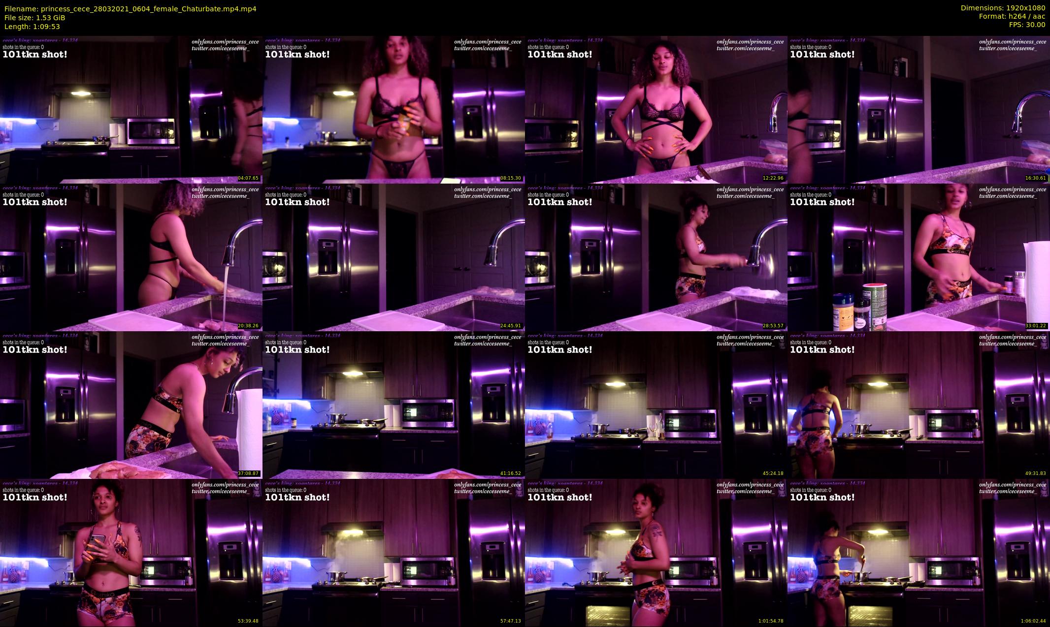 princess_cece — 70 minute Chaturbate female cam show recording, 1080p, Mar 28, 2021