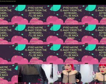 pyrowayne — 7 minute Chaturbate female cam show recording, 720p, Mar 28, 2021