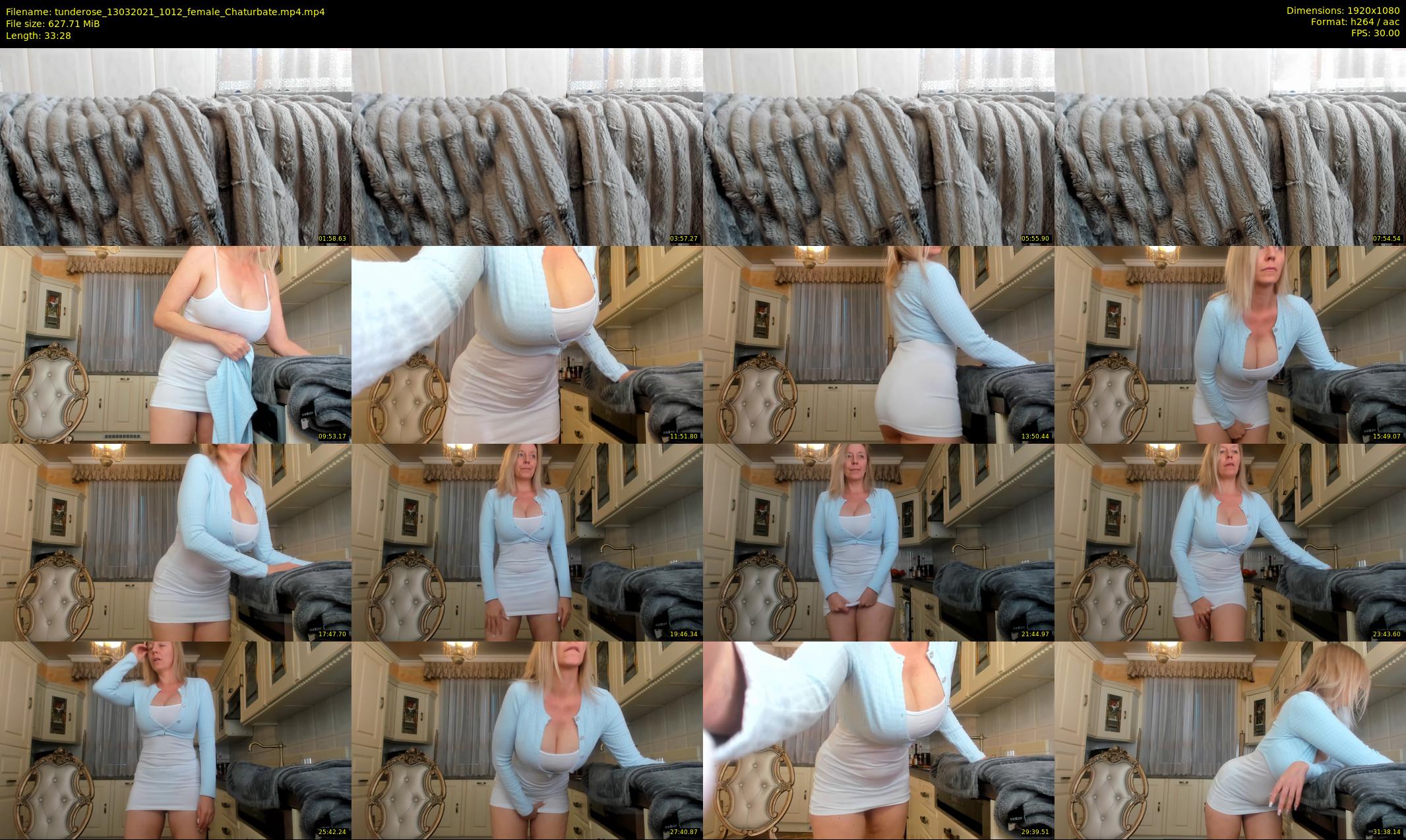 tunderose — 34 minute Chaturbate female cam show recording, 1080p, Mar 13, 2021