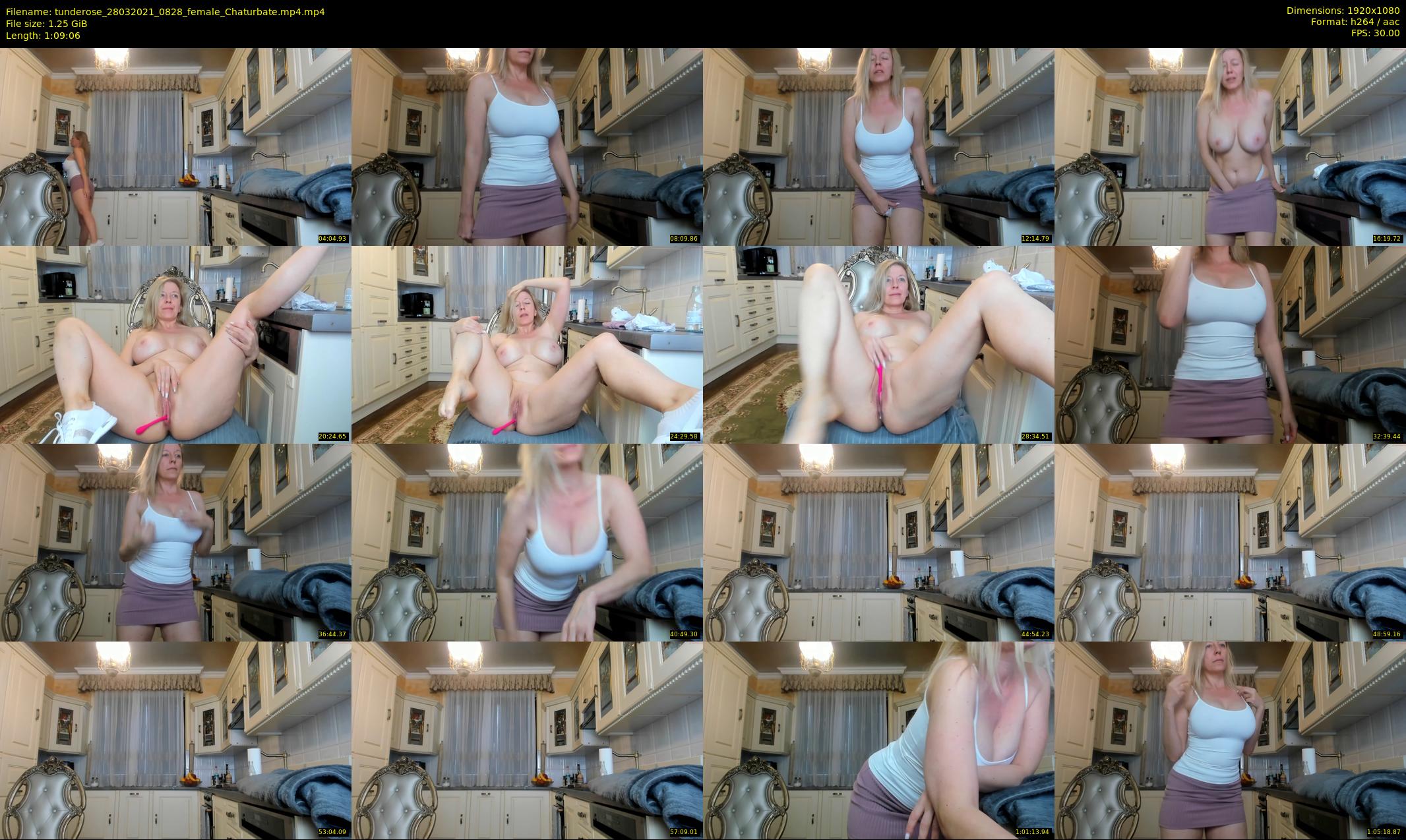 tunderose — 70 minute Chaturbate female cam show recording, 1080p, Mar 28, 2021