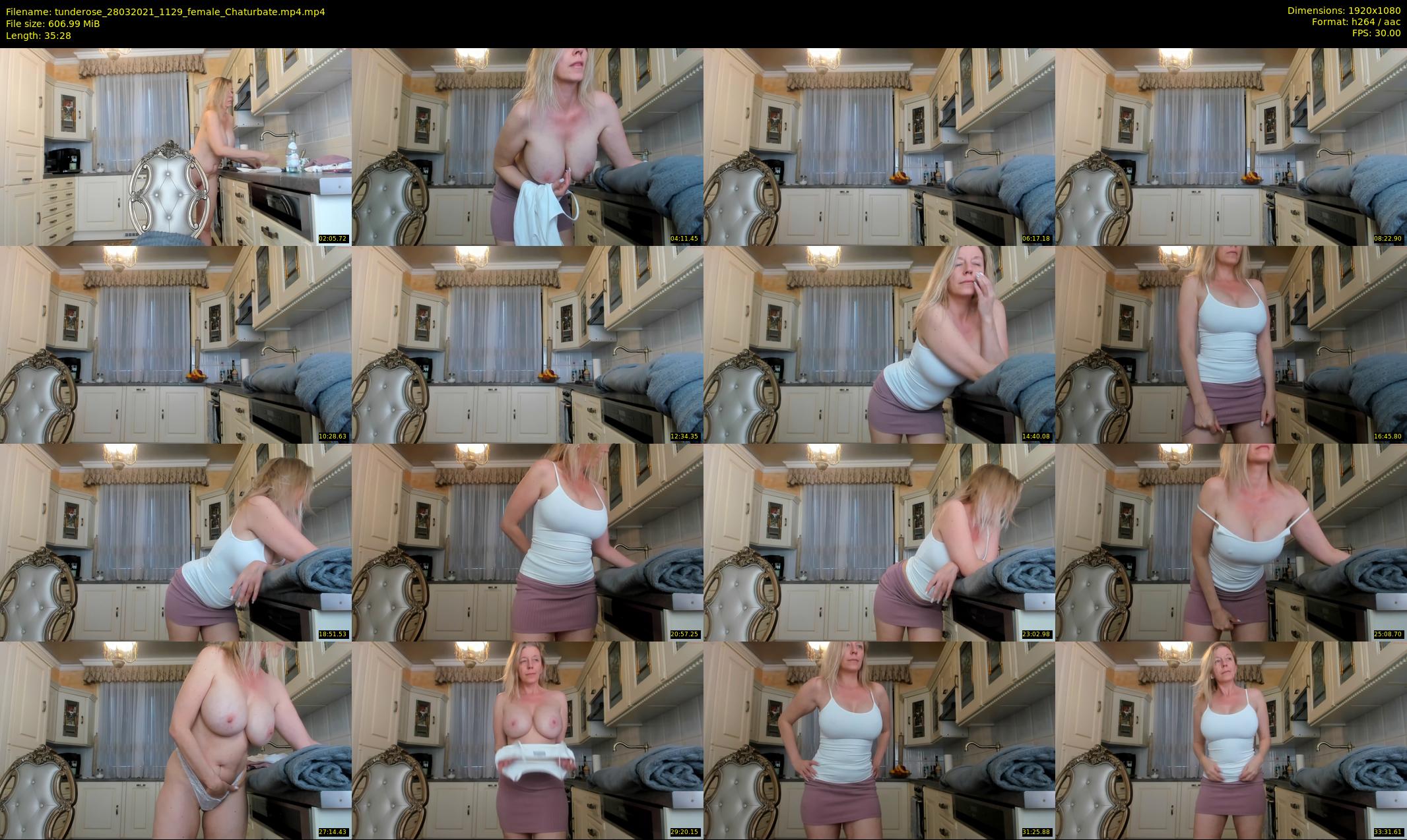 tunderose — 36 minute Chaturbate female cam show recording, 1080p, Mar 28, 2021