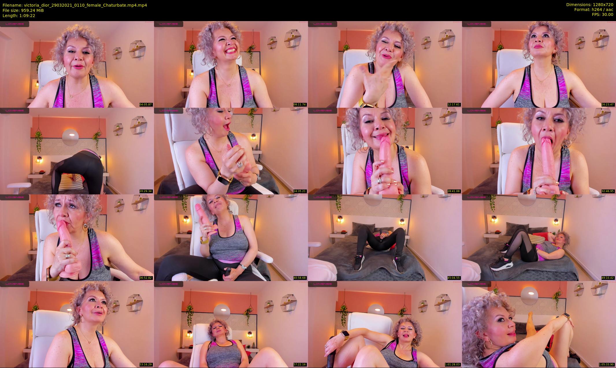 victoria_dior — 70 minute Chaturbate female cam show recording, 720p, Mar 29, 2021