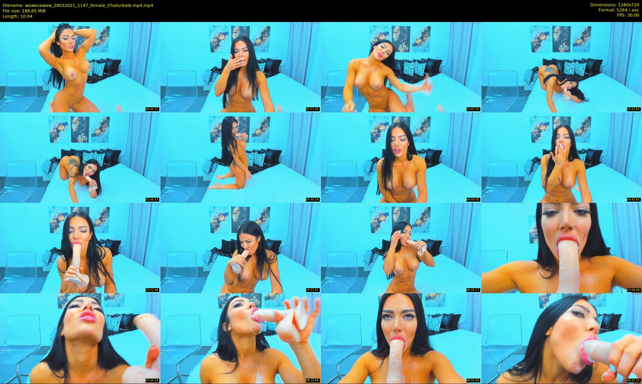 wowevawow — 11 minute Chaturbate female cam show recording, 720p, Mar 28, 2021