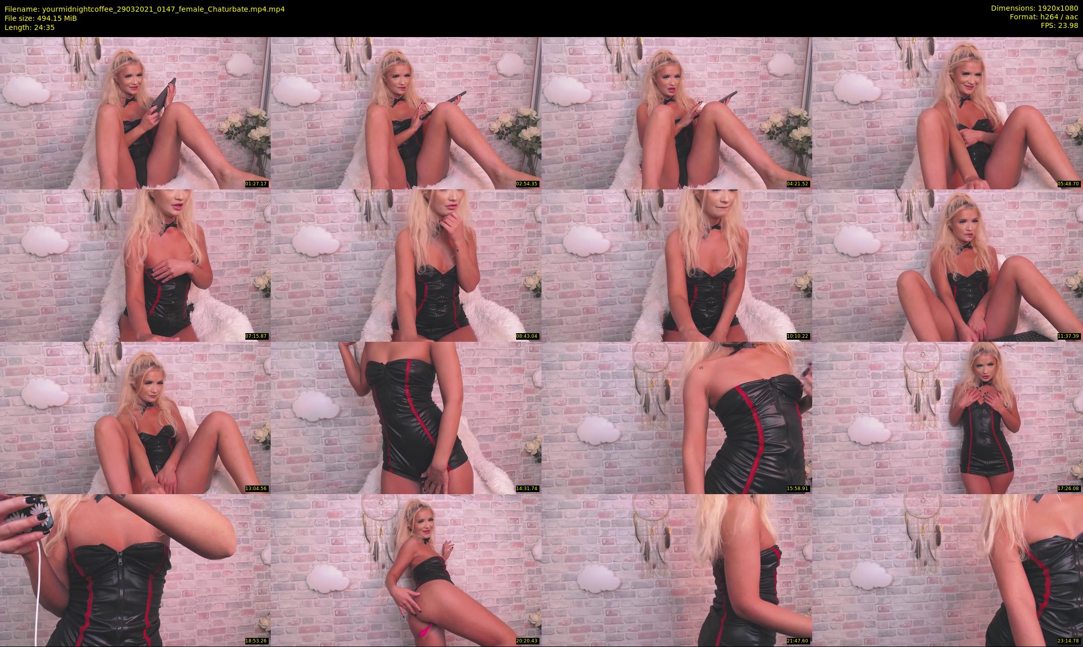 yourmidnightcoffee — 25 minute Chaturbate female cam show recording, 1080p, Mar 29, 2021