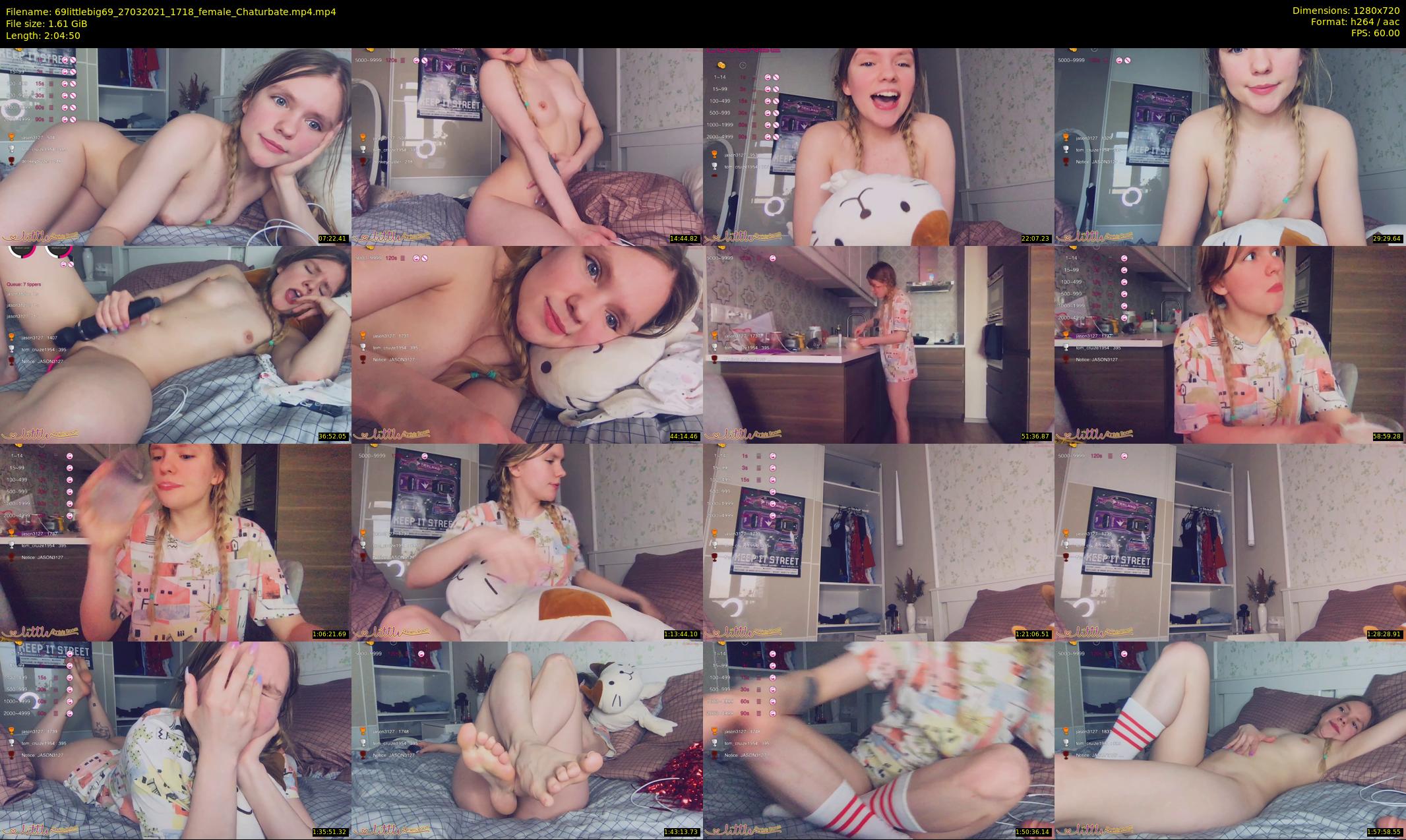 69littlebig69 — 125 minute Chaturbate couple cam show recording, 720p, Mar 27, 2021
