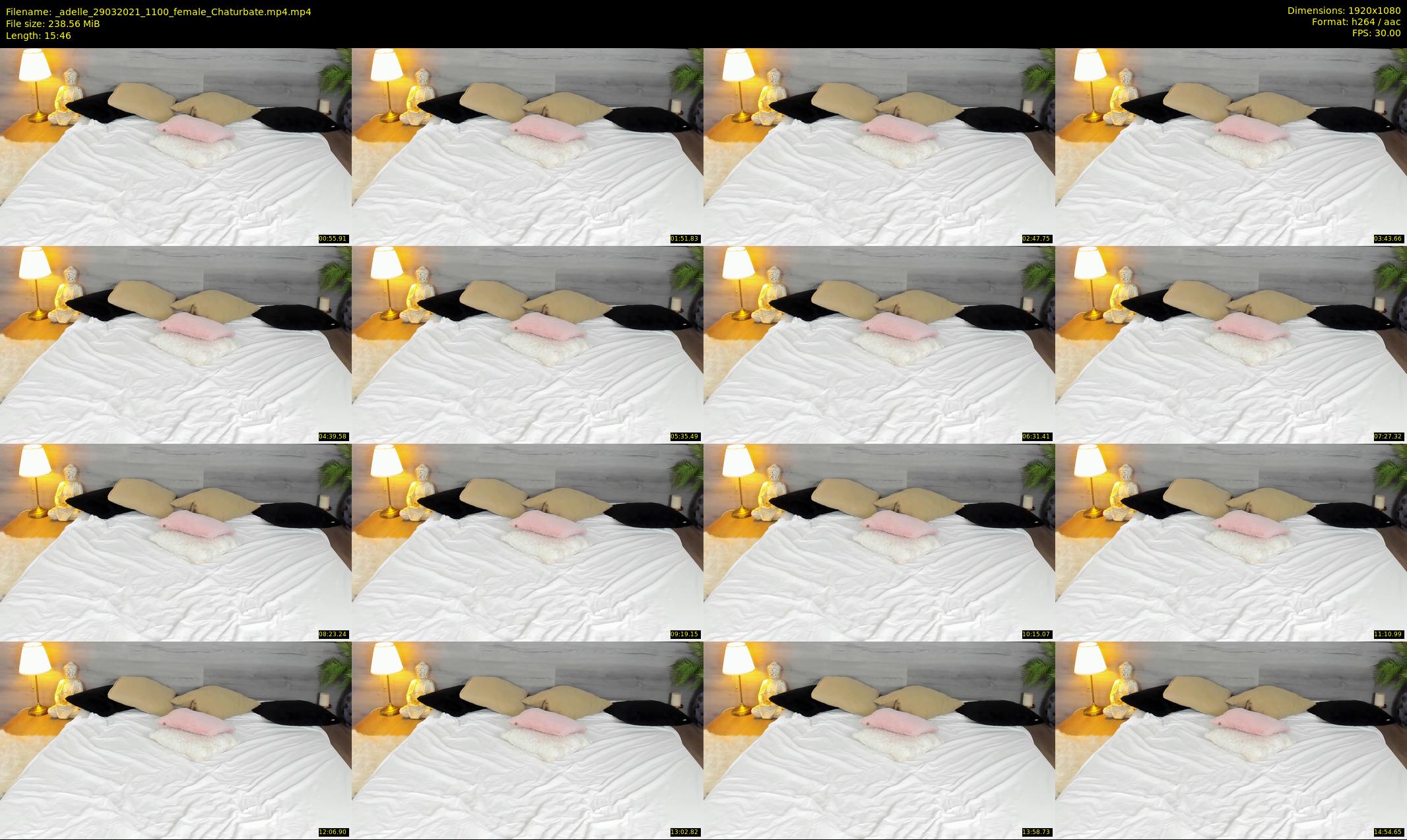 _adelle — 16 minute Chaturbate female cam show recording, 1080p, Mar 29, 2021
