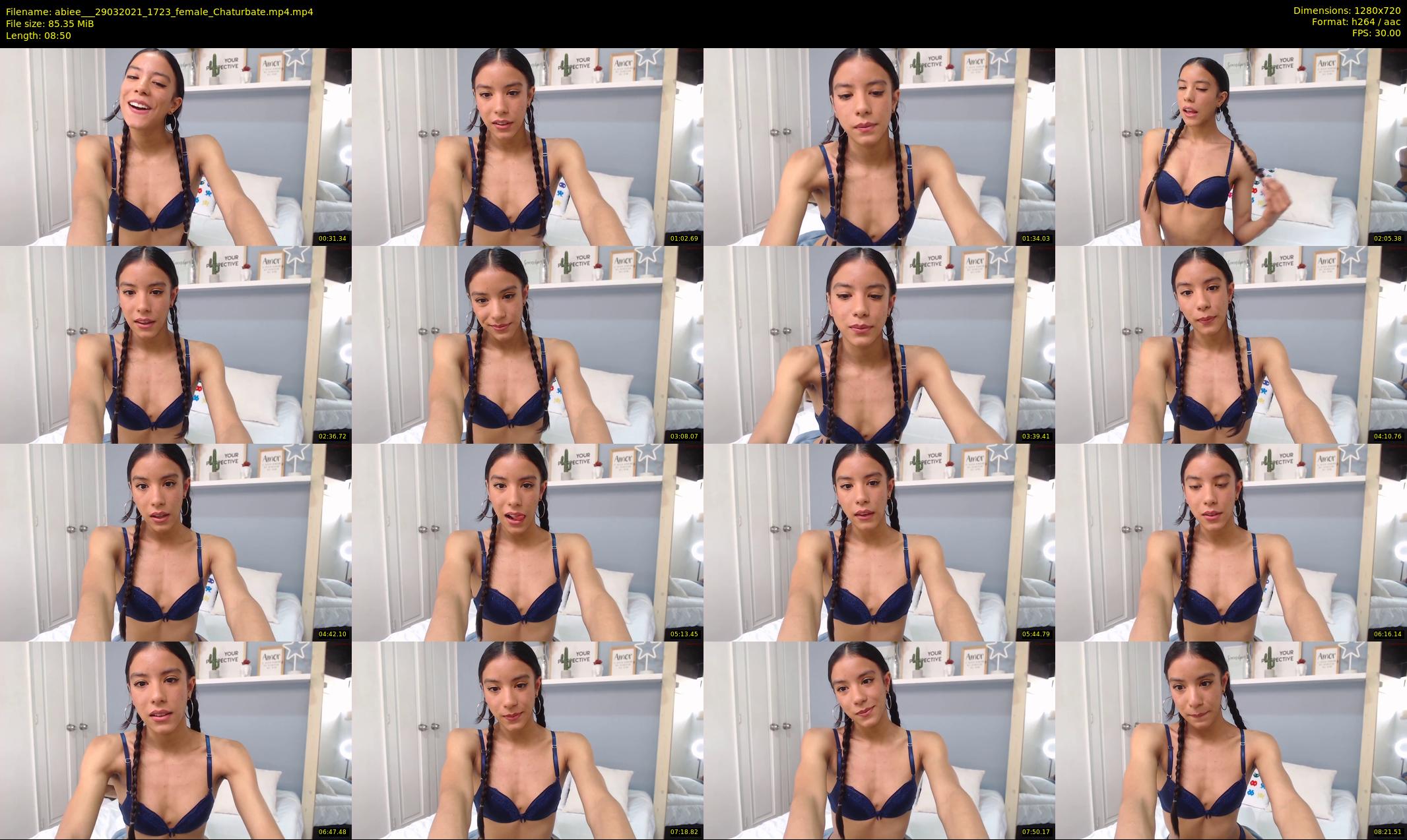 abiee__ — 9 minute Chaturbate female cam show recording, 720p, Mar 29, 2021