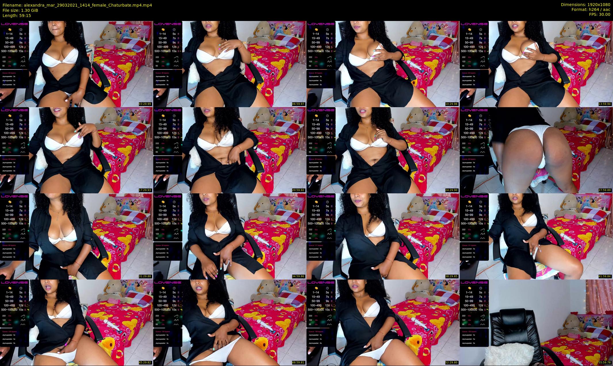 alexandra_mar — 60 minute Chaturbate female cam show recording, 1080p, Mar 29, 2021