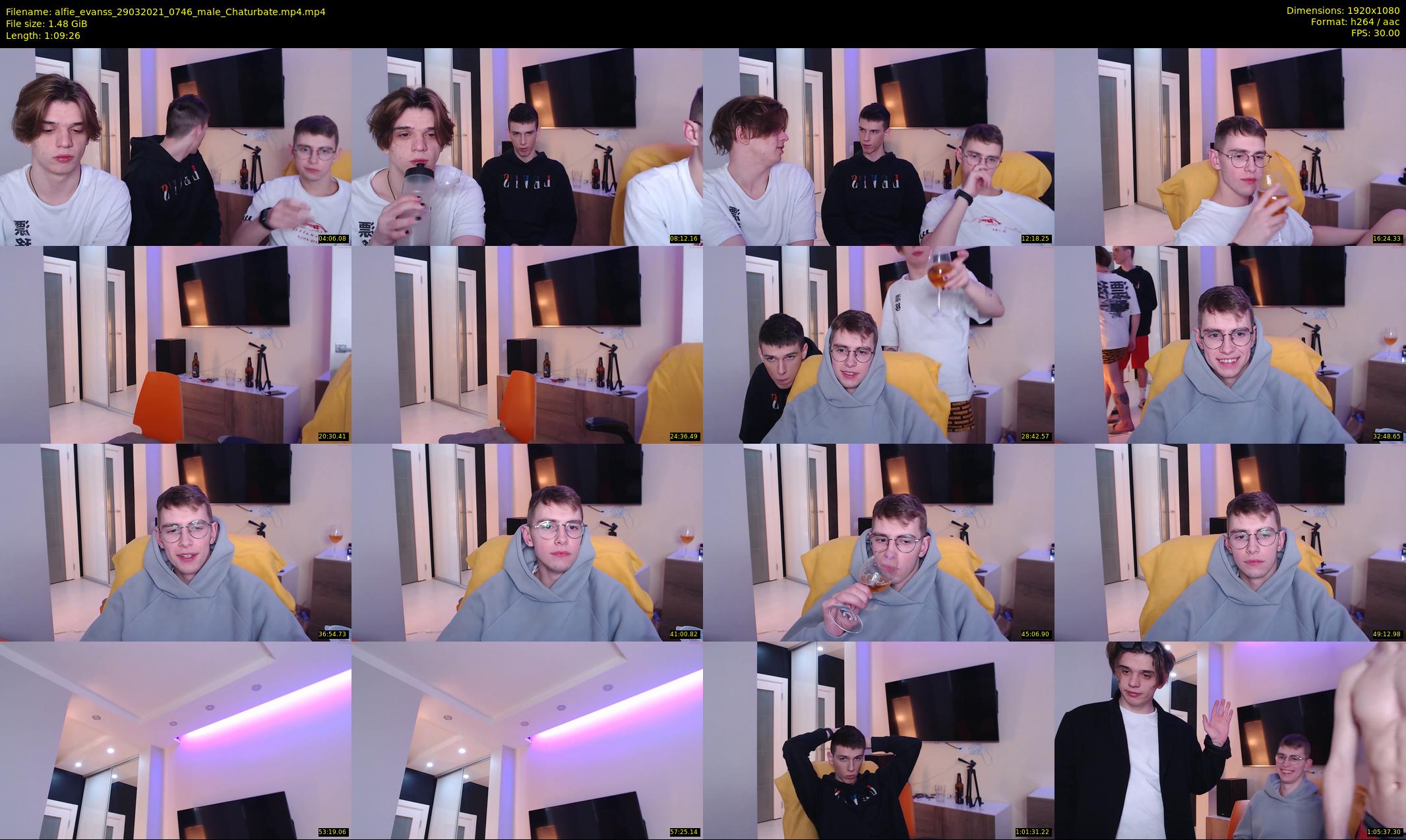 alfie_evanss — 70 minute Chaturbate male cam show recording, 1080p, Mar 29, 2021
