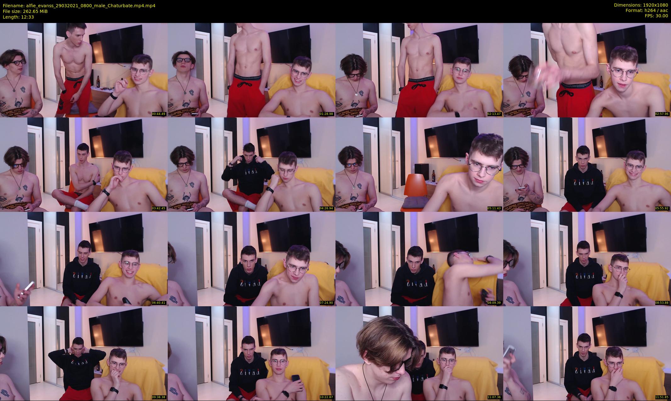 alfie_evanss — 13 minute Chaturbate male cam show recording, 1080p, Mar 29, 2021