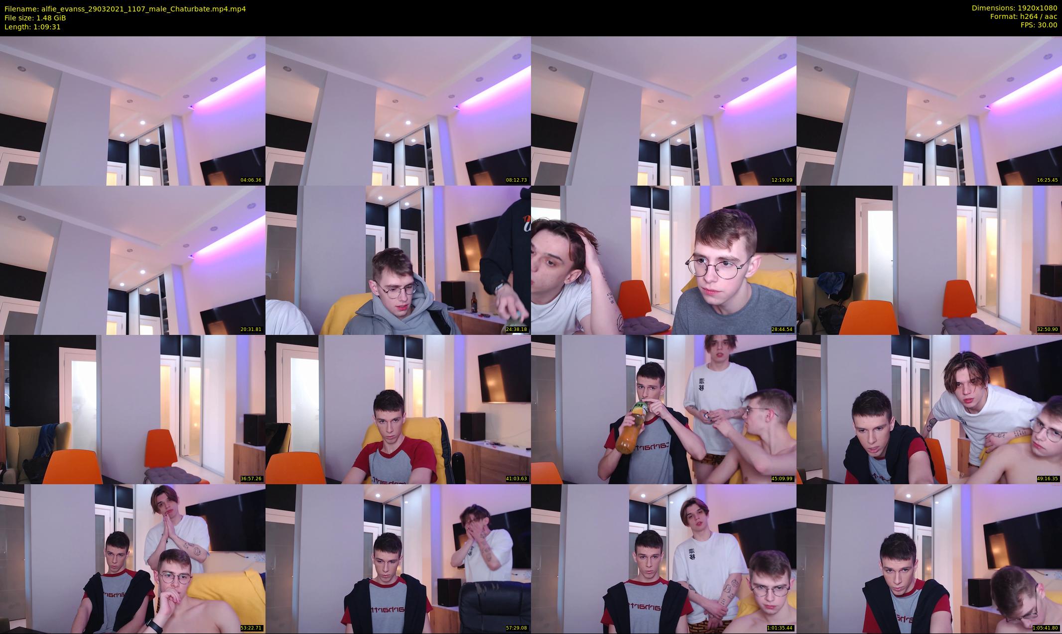 alfie_evanss — 70 minute Chaturbate male cam show recording, 1080p, Mar 29, 2021