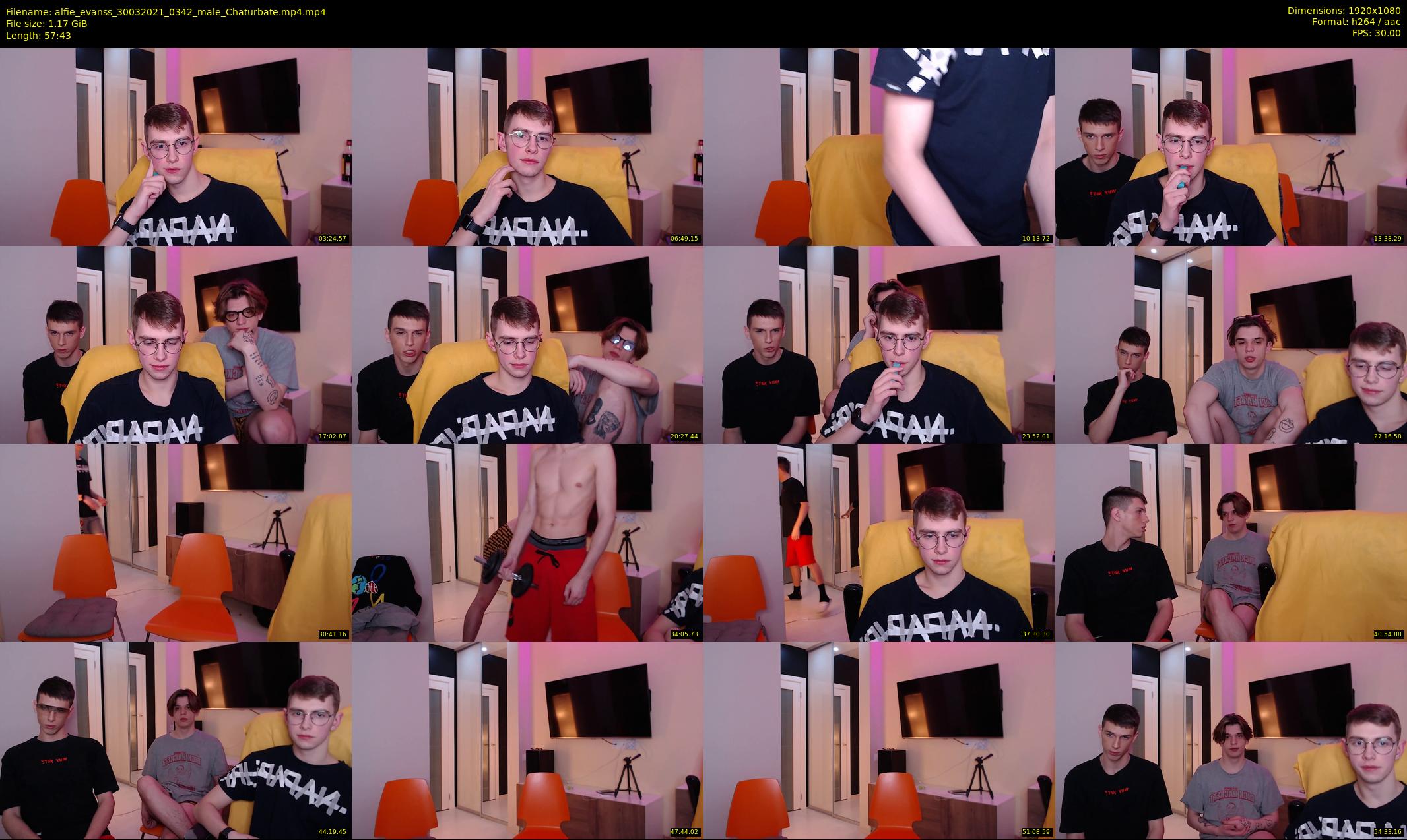 alfie_evanss — 58 minute Chaturbate male cam show recording, 1080p, Mar 30, 2021