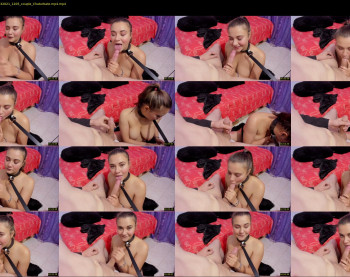 alyceandaxellredhot — 5 minute Chaturbate couple cam show recording, 720p, Mar 29, 2021