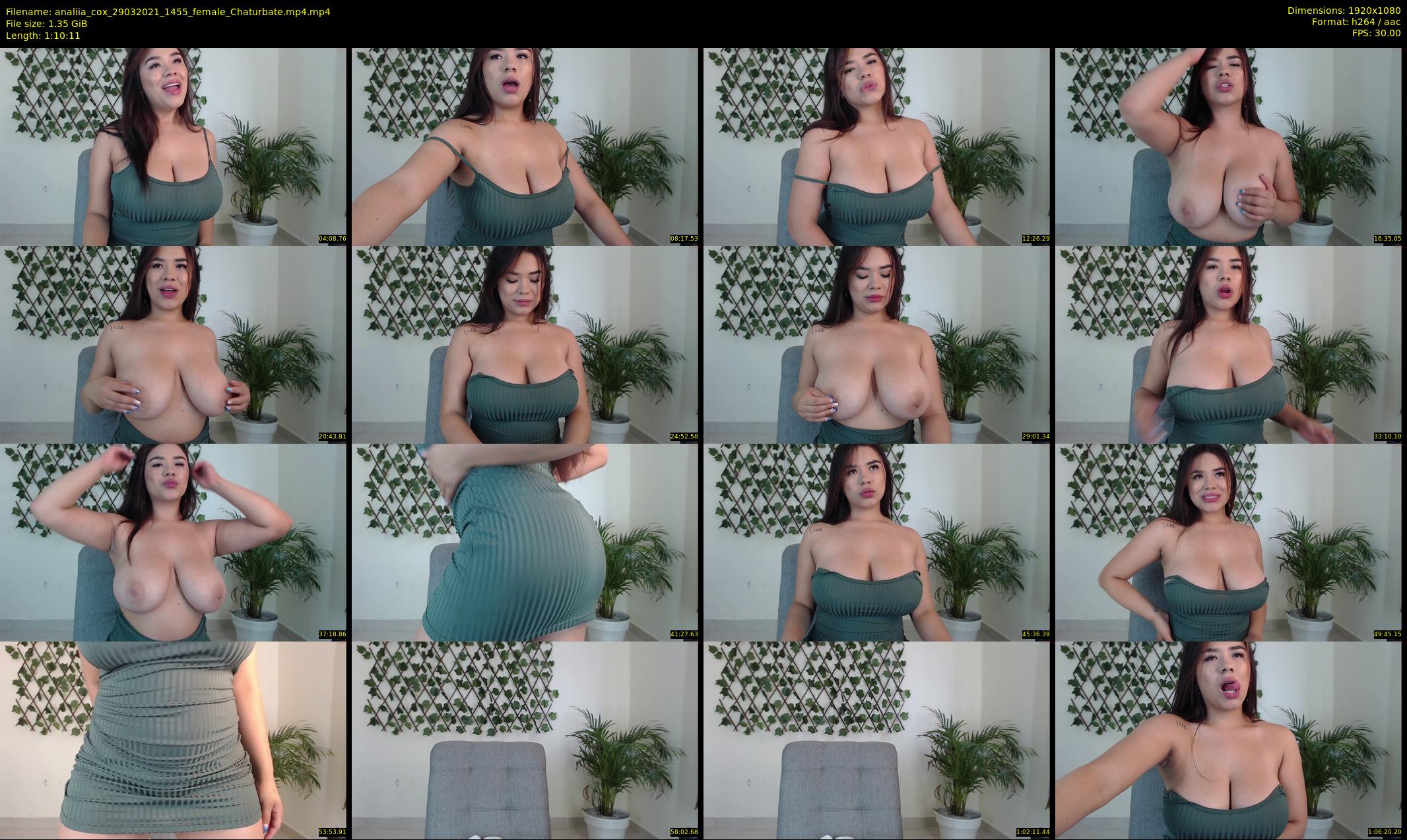 analiia_cox — 71 minute Chaturbate female cam show recording, 1080p, Mar 29, 2021