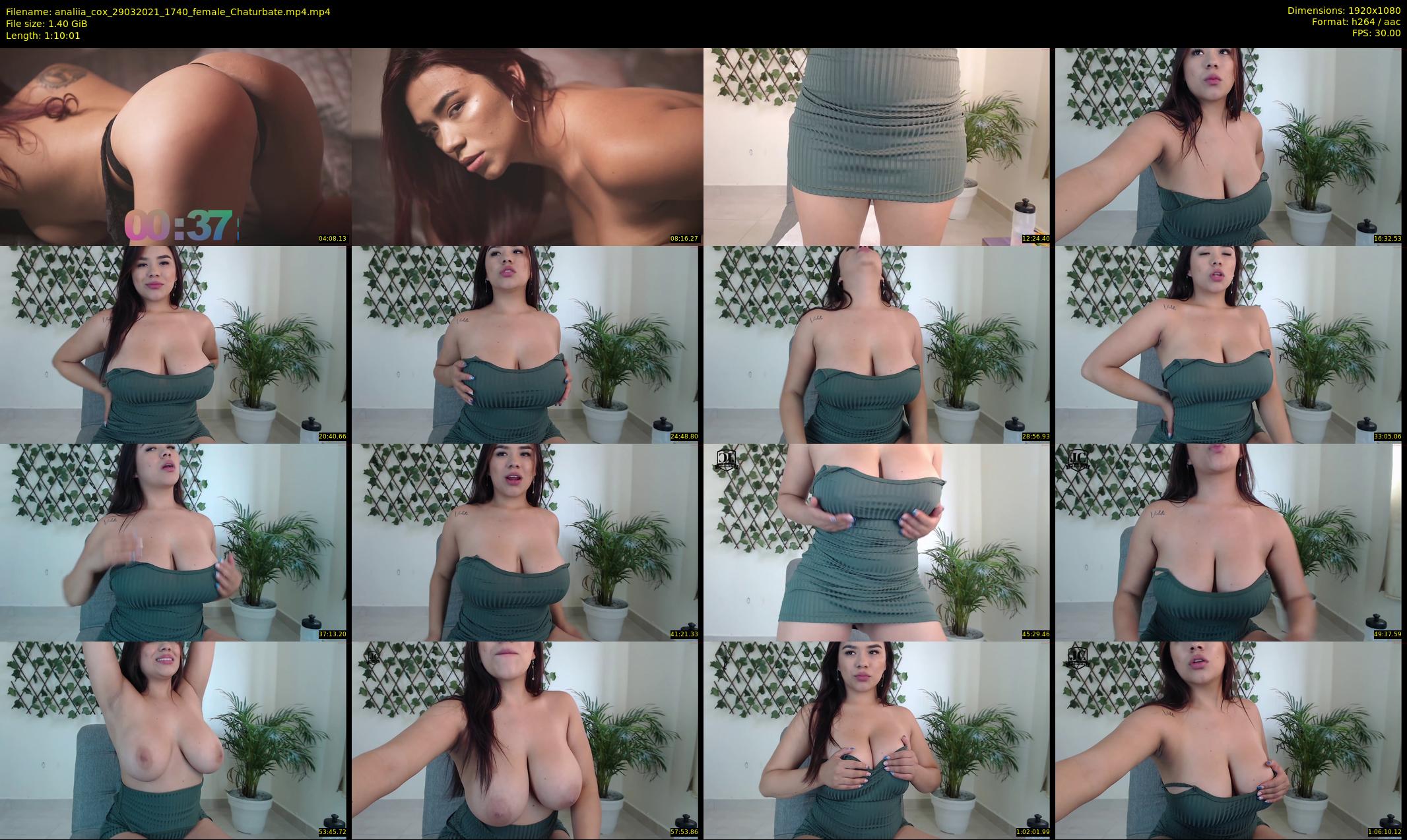 analiia_cox — 71 minute Chaturbate female cam show recording, 1080p, Mar 29, 2021
